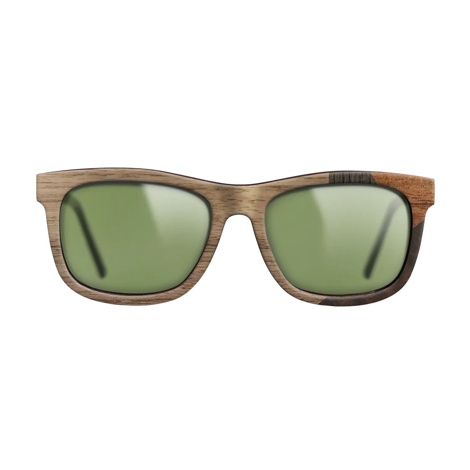 Walnut: Straight Grain,Fumed Oak,Koa,Fumed Eucalyptus: Mosaic - The Hero - Square - 2030 - SIRIS wood optic