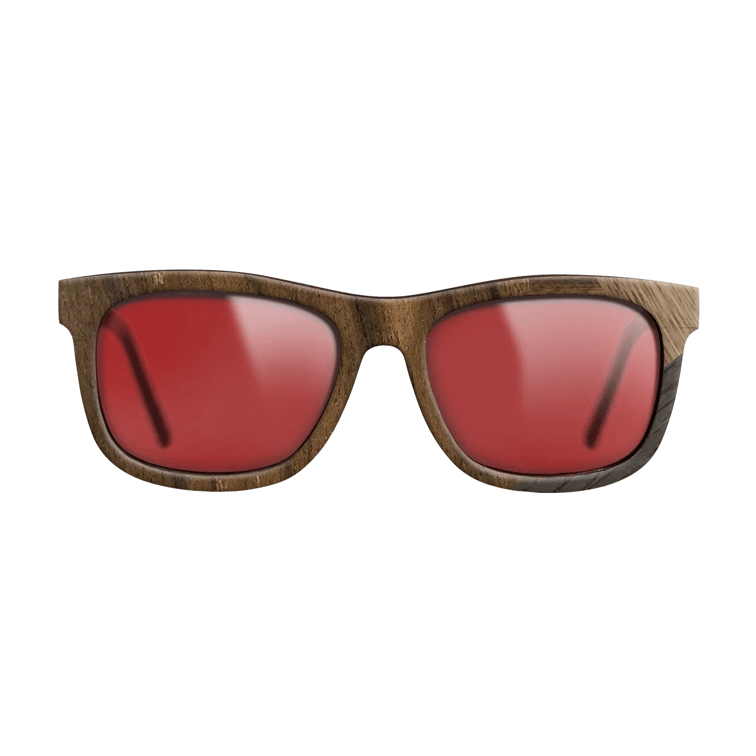 Walnut: Straight Grain,Ziricote Light Quartered,Santos Rosewood Dark: Mosaic - The Hero - Square - 1300 - SIRIS wood optic