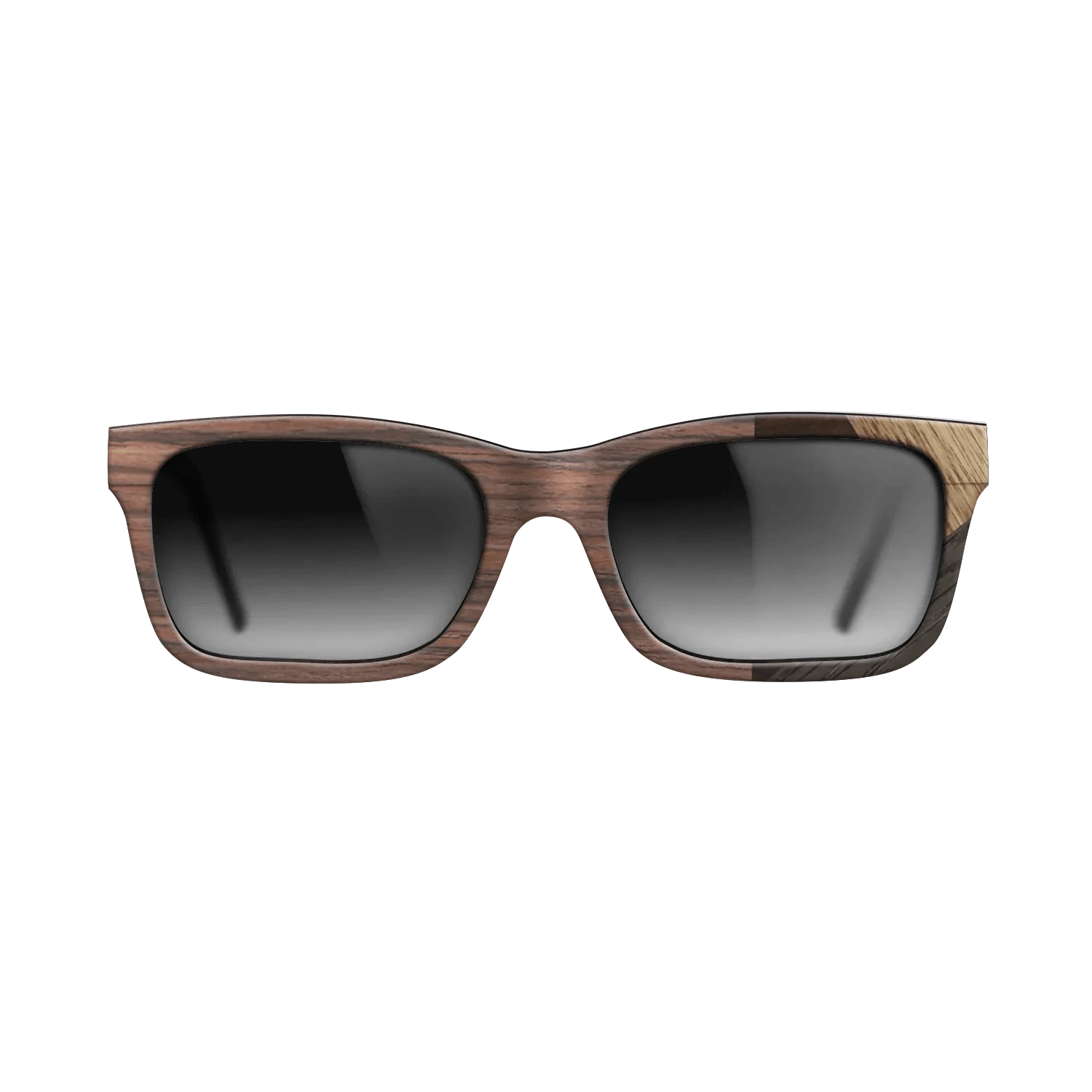 Rosewood Reconstituted,Walnut: Straight Grain,Fumed Oak,Ziricote Dark Quartered: Mosaic - The Sage - Rectangle - 1499 - SIRIS wood optic