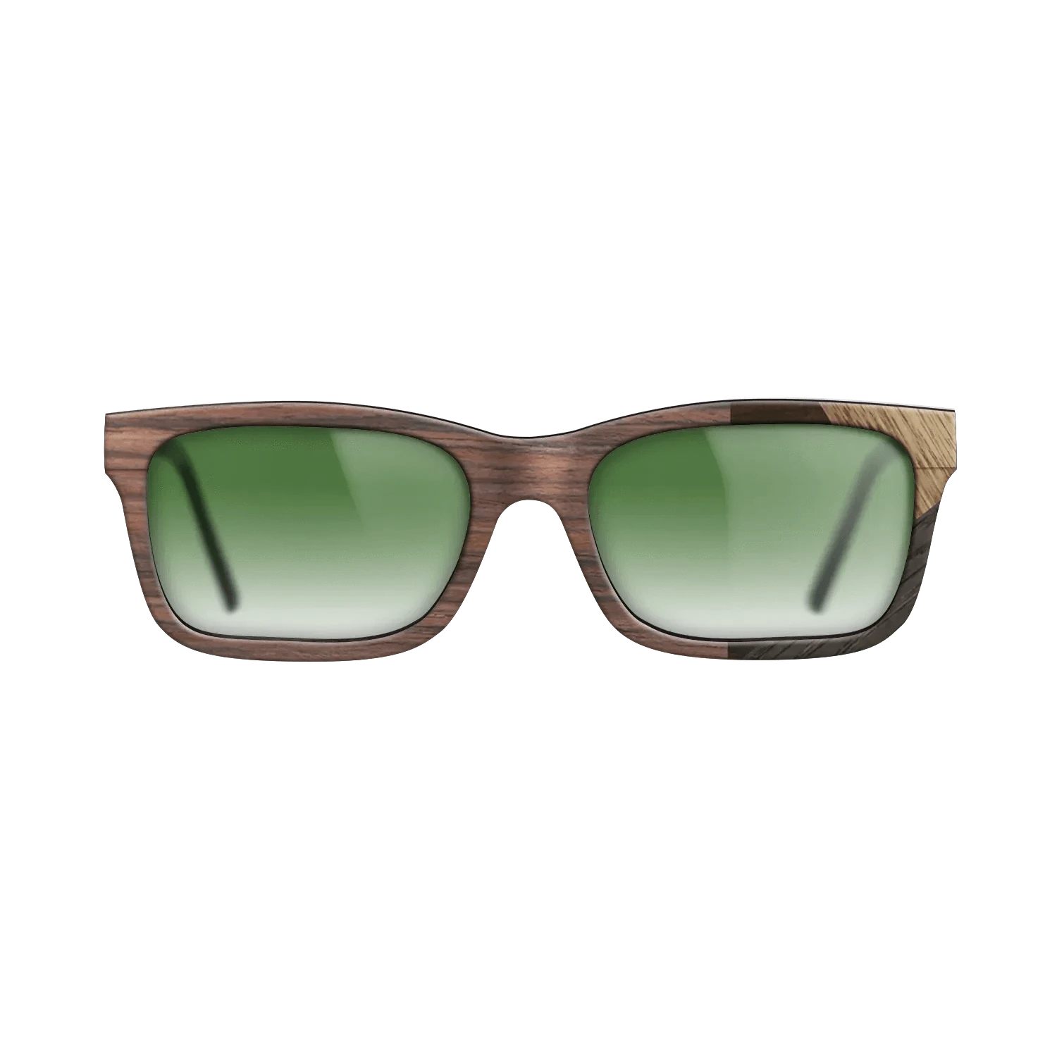 Rosewood Reconstituted,Walnut: Straight Grain,Fumed Oak,Ziricote Dark Quartered: Mosaic - The Sage - Rectangle - 1499 - SIRIS wood optic