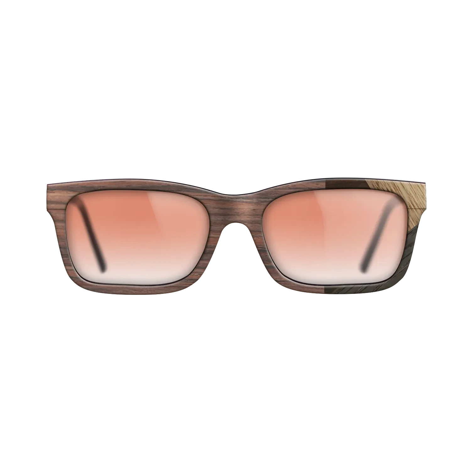 Rosewood Reconstituted,Walnut: Straight Grain,Fumed Oak,Ziricote Dark Quartered: Mosaic - The Sage - Rectangle - 1499 - SIRIS wood optic