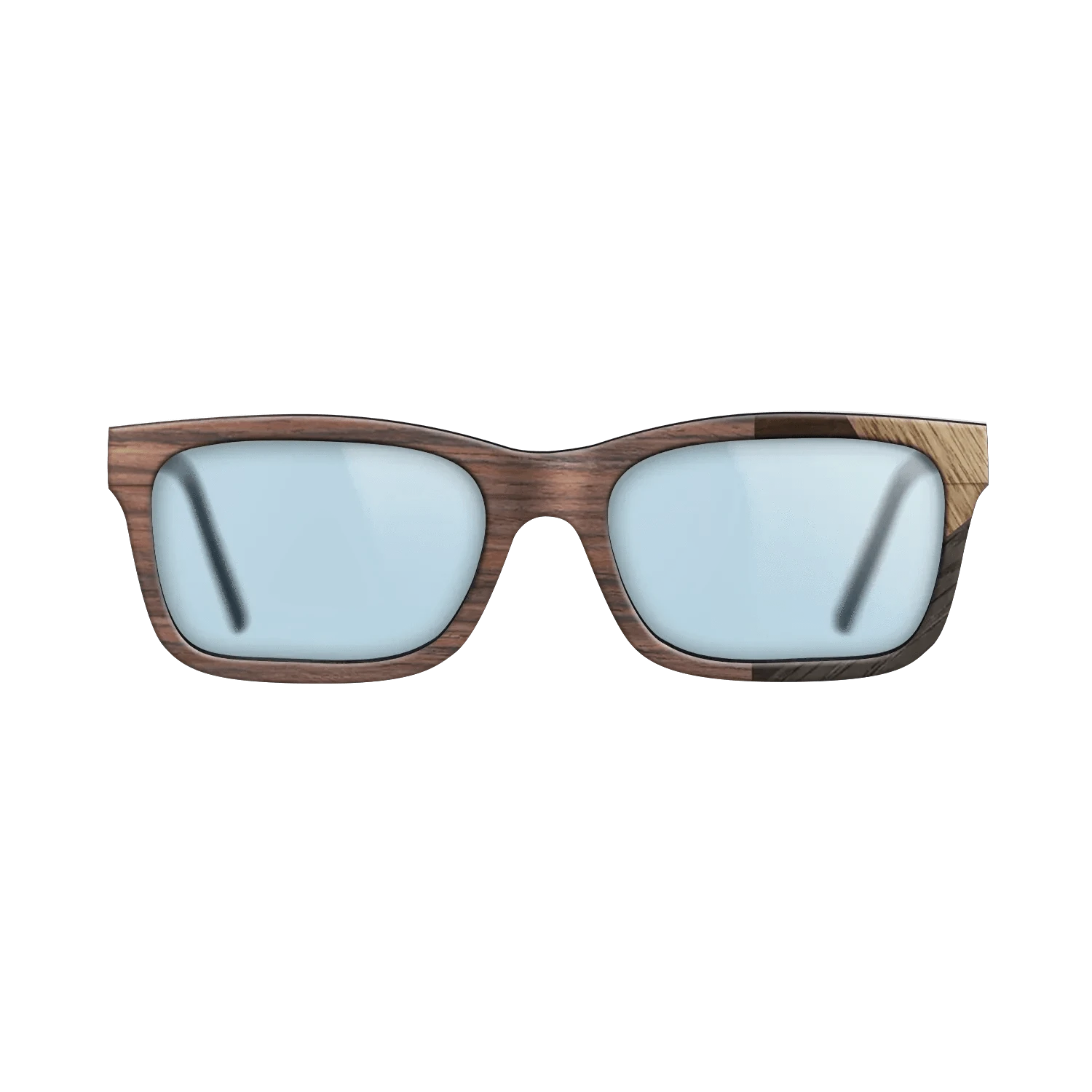 Rosewood Reconstituted,Walnut: Straight Grain,Fumed Oak,Ziricote Dark Quartered: Mosaic - The Sage - Rectangle - 1499 - SIRIS wood optic