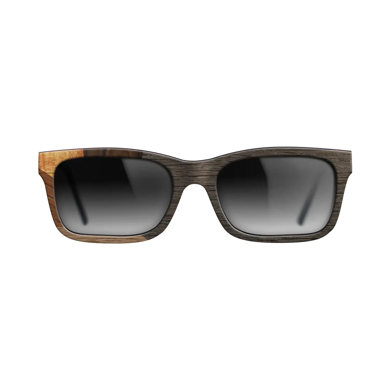 Walnut: Straight Grain,Ziricote Dark Quartered,Koa,Wenge,Fumed Oak: Mosaic - The Sage - Rectangle - 1841 - SIRIS wood optic