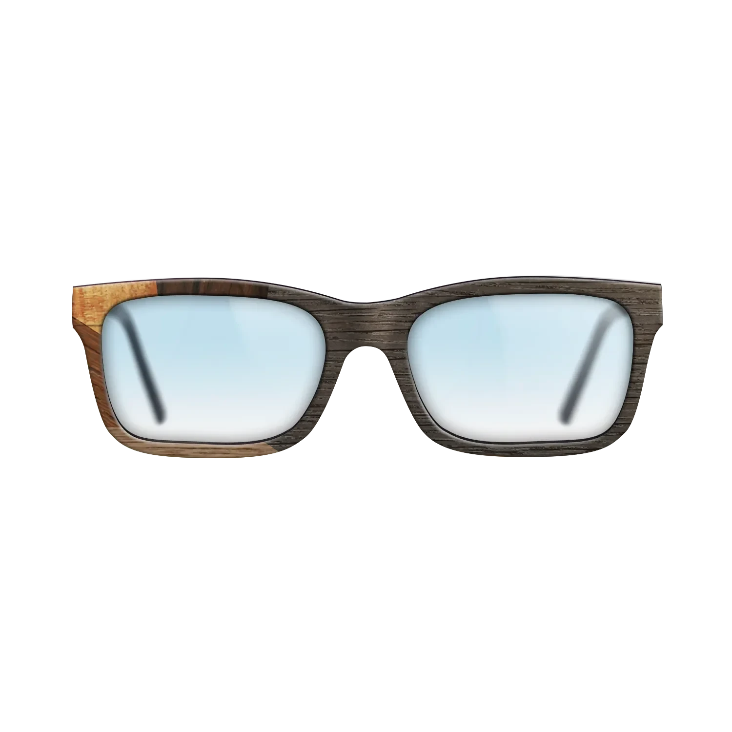 Walnut: Straight Grain,Ziricote Dark Quartered,Koa,Wenge,Fumed Oak: Mosaic - The Sage - Rectangle - 1841 - SIRIS wood optic