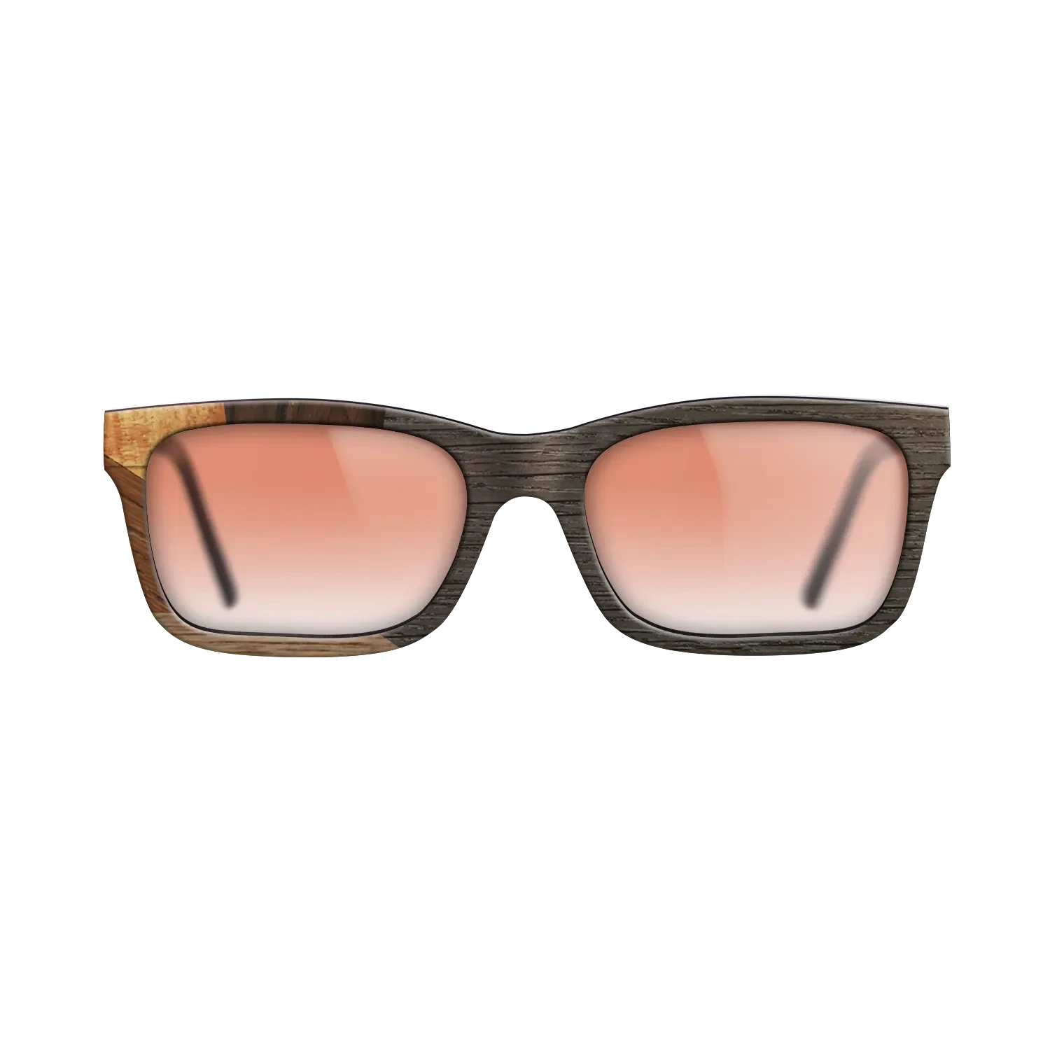 Walnut: Straight Grain,Ziricote Dark Quartered,Koa,Wenge,Fumed Oak: Mosaic - The Sage - Rectangle - 1841 - SIRIS wood optic