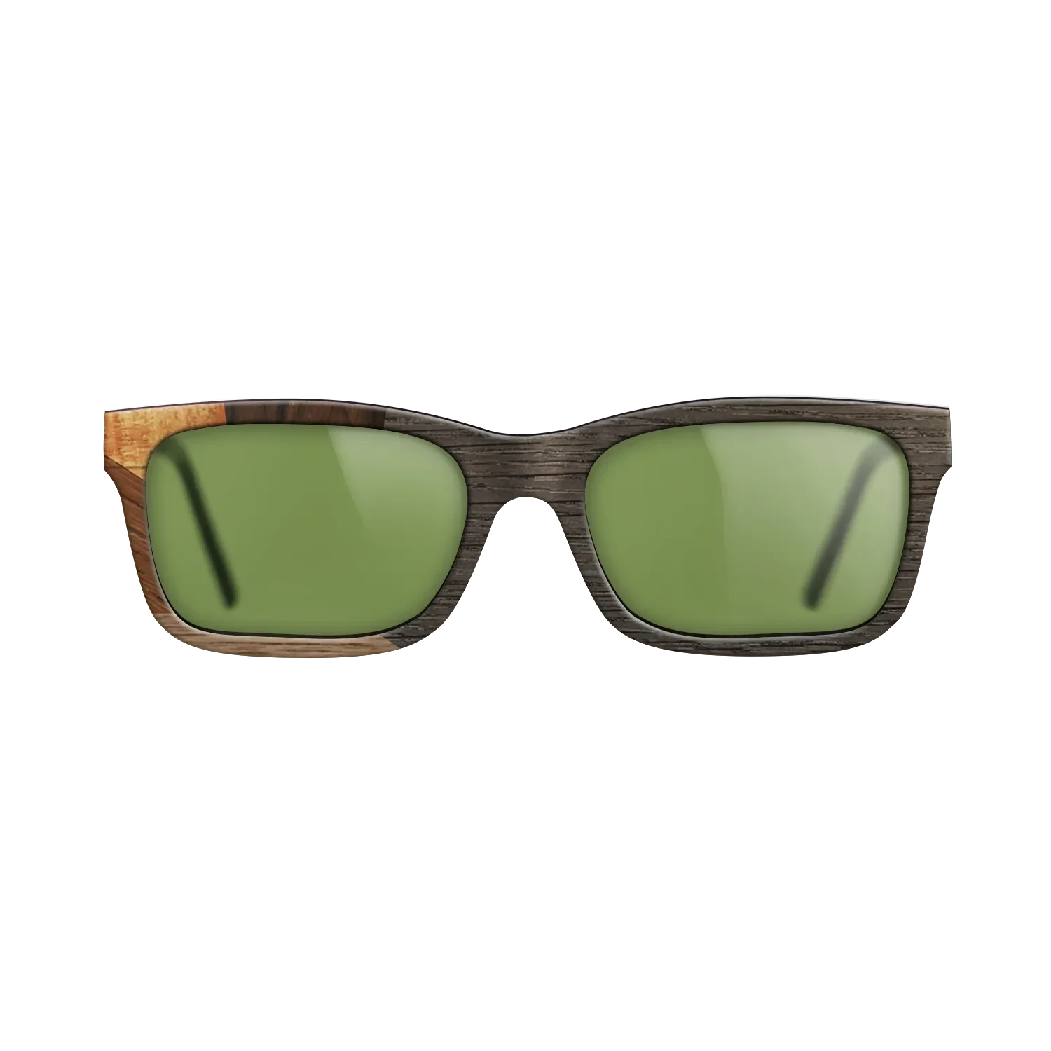 Walnut: Straight Grain,Ziricote Dark Quartered,Koa,Wenge,Fumed Oak: Mosaic - The Sage - Rectangle - 1841 - SIRIS wood optic