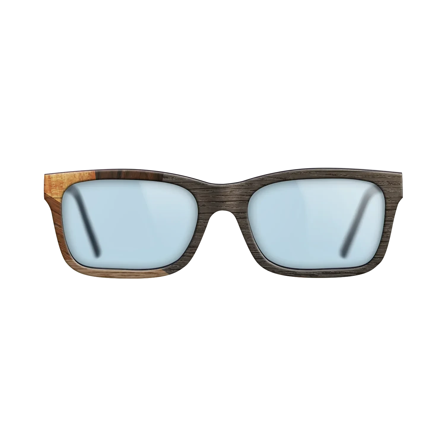 Walnut: Straight Grain,Ziricote Dark Quartered,Koa,Wenge,Fumed Oak: Mosaic - The Sage - Rectangle - 1841 - SIRIS wood optic