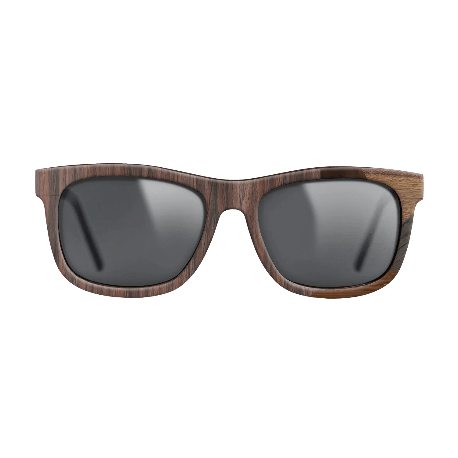 Walnut Burl,Wenge,Rosewood Reconstituted,Santos Rosewood Dark: Mosaic - The Hero - Square - 1776 - SIRIS wood optic