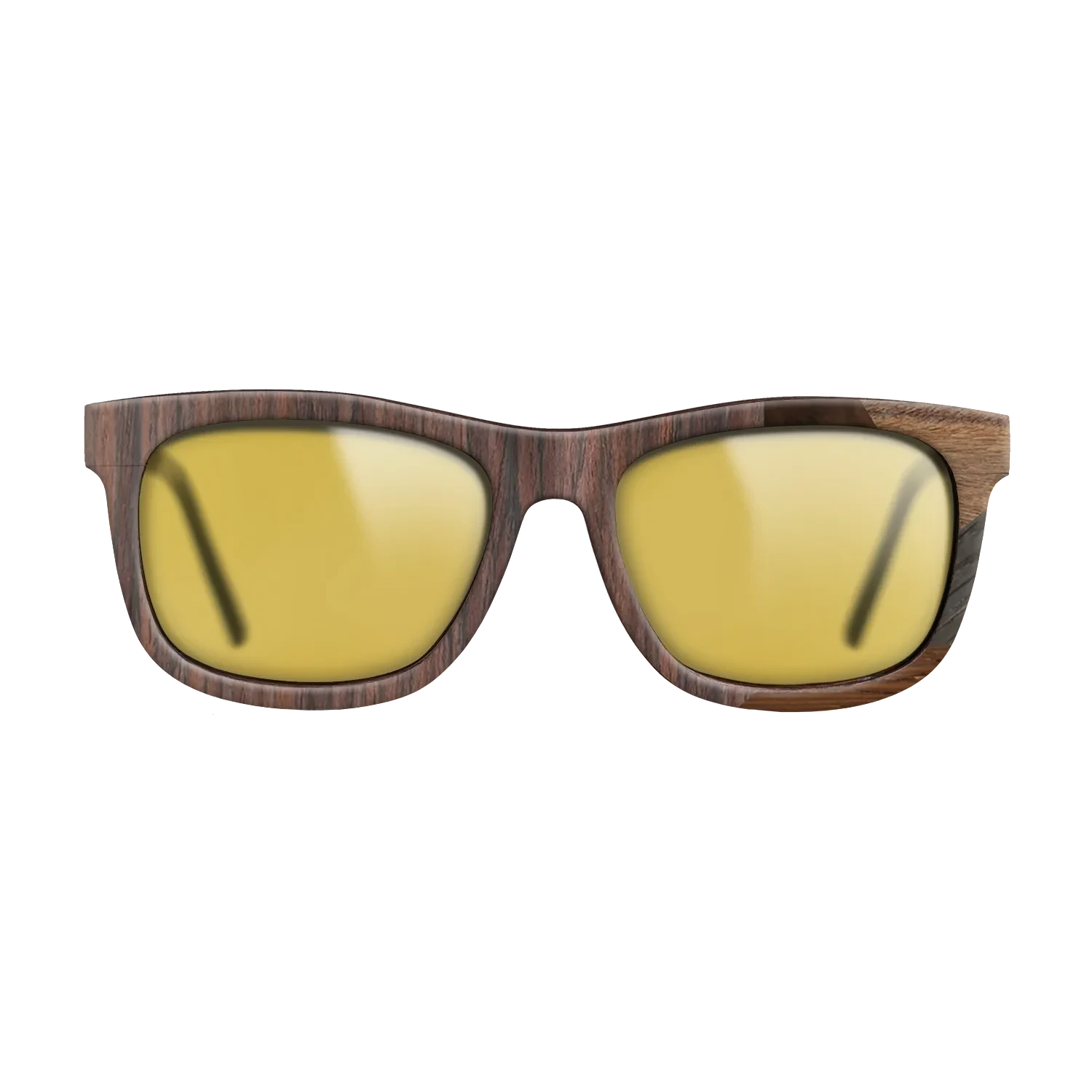 Walnut Burl,Wenge,Rosewood Reconstituted,Santos Rosewood Dark: Mosaic - The Hero - Square - 1776 - SIRIS wood optic