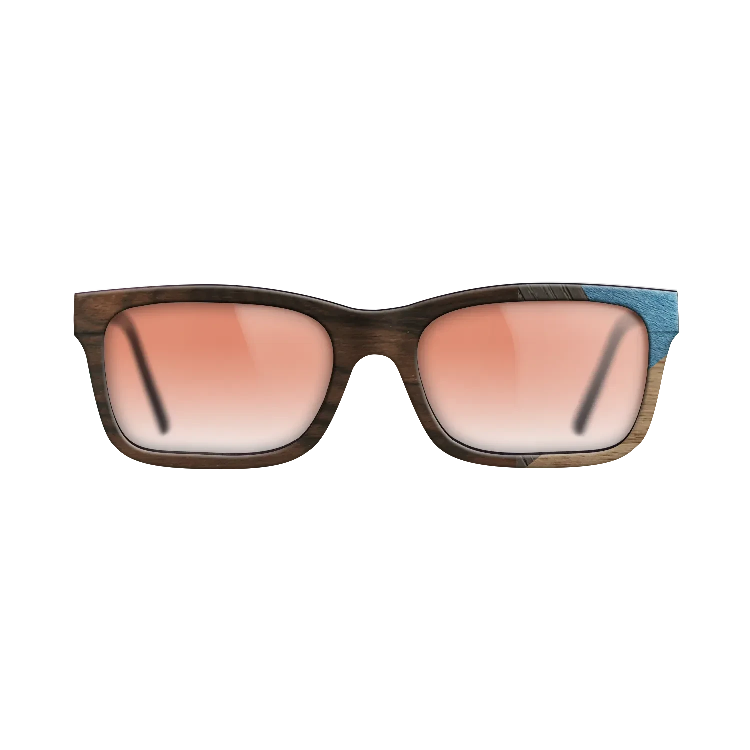 Ziricote Dark Quartered,Walnut: Straight Grain,Fumed Oak,Poplar Dyed: Grey: Mosaic - The Sage - Rectangle - 1636 - SIRIS wood optic