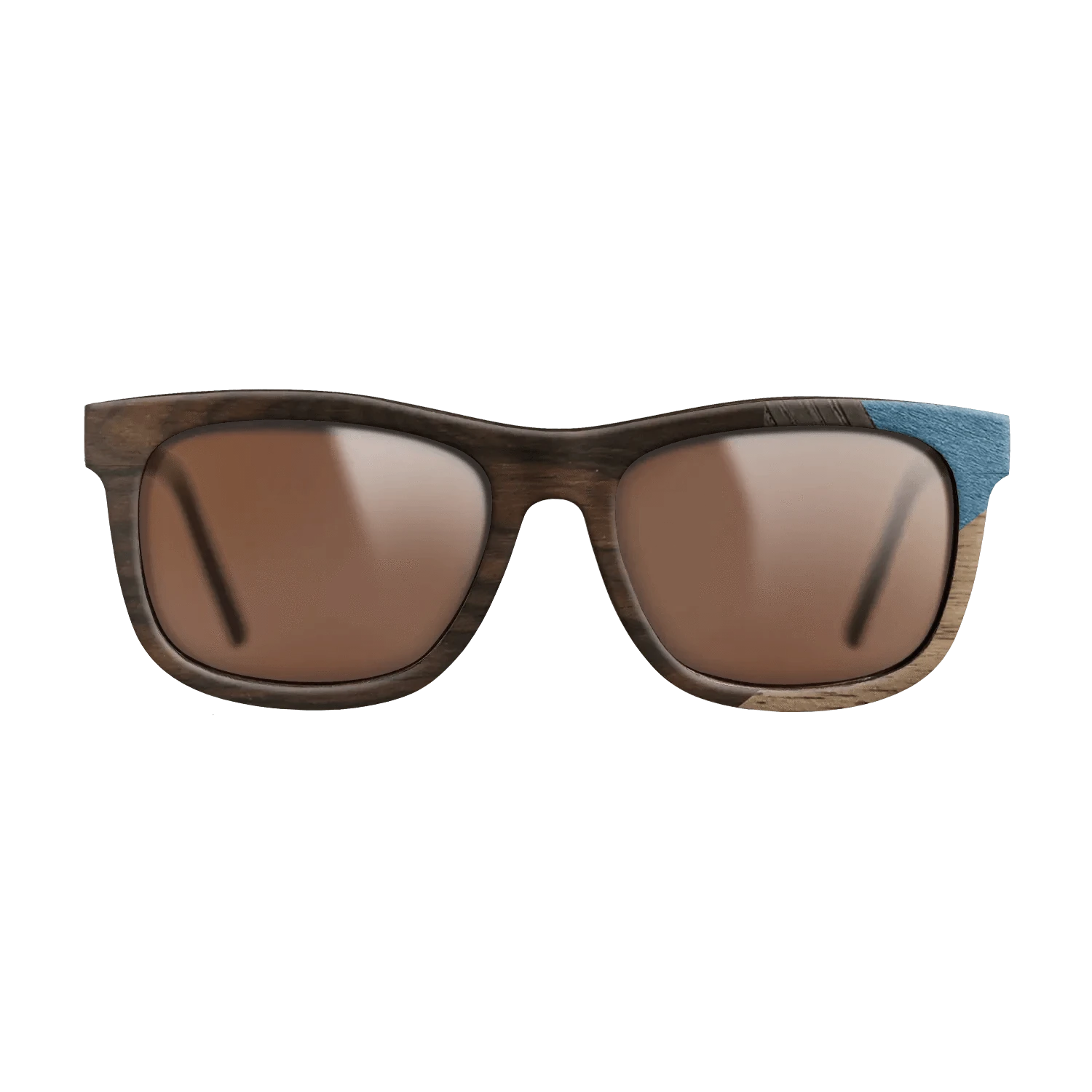 Ziricote Dark Quartered,Walnut: Straight Grain,Fumed Oak,Poplar Dyed: Grey: Mosaic - The Hero - Square - 1636 - SIRIS wood optic