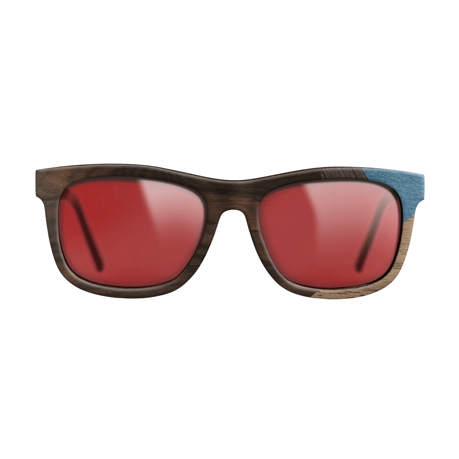 Ziricote Dark Quartered,Walnut: Straight Grain,Fumed Oak,Poplar Dyed: Grey: Mosaic - The Hero - Square - 1636 - SIRIS wood optic