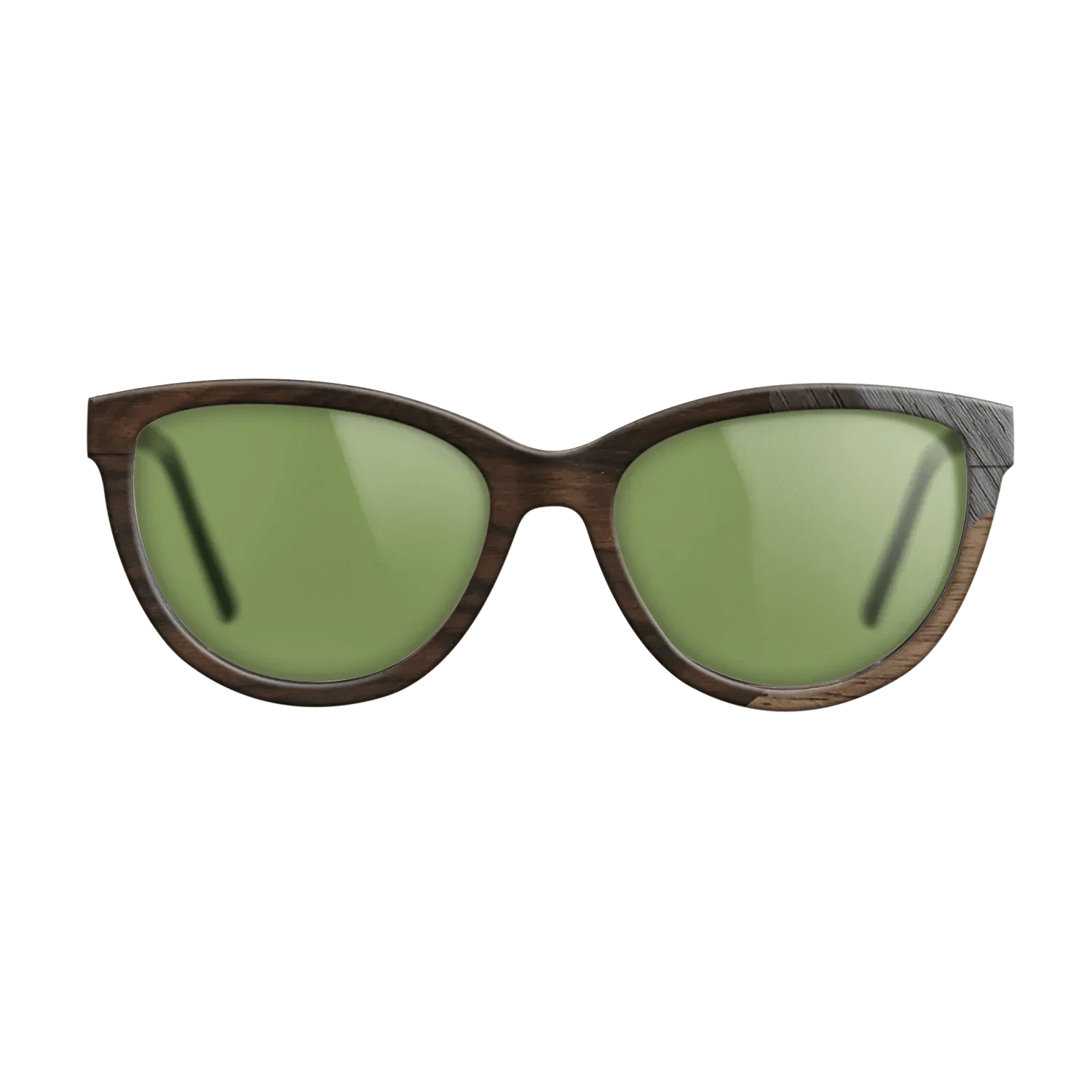 Ziricote Dark Quartered,Walnut: Straight Grain,Fumed Oak,Poplar Dyed: Grey: Mosaic - The Maiden - Cat - 1883 - SIRIS wood optic