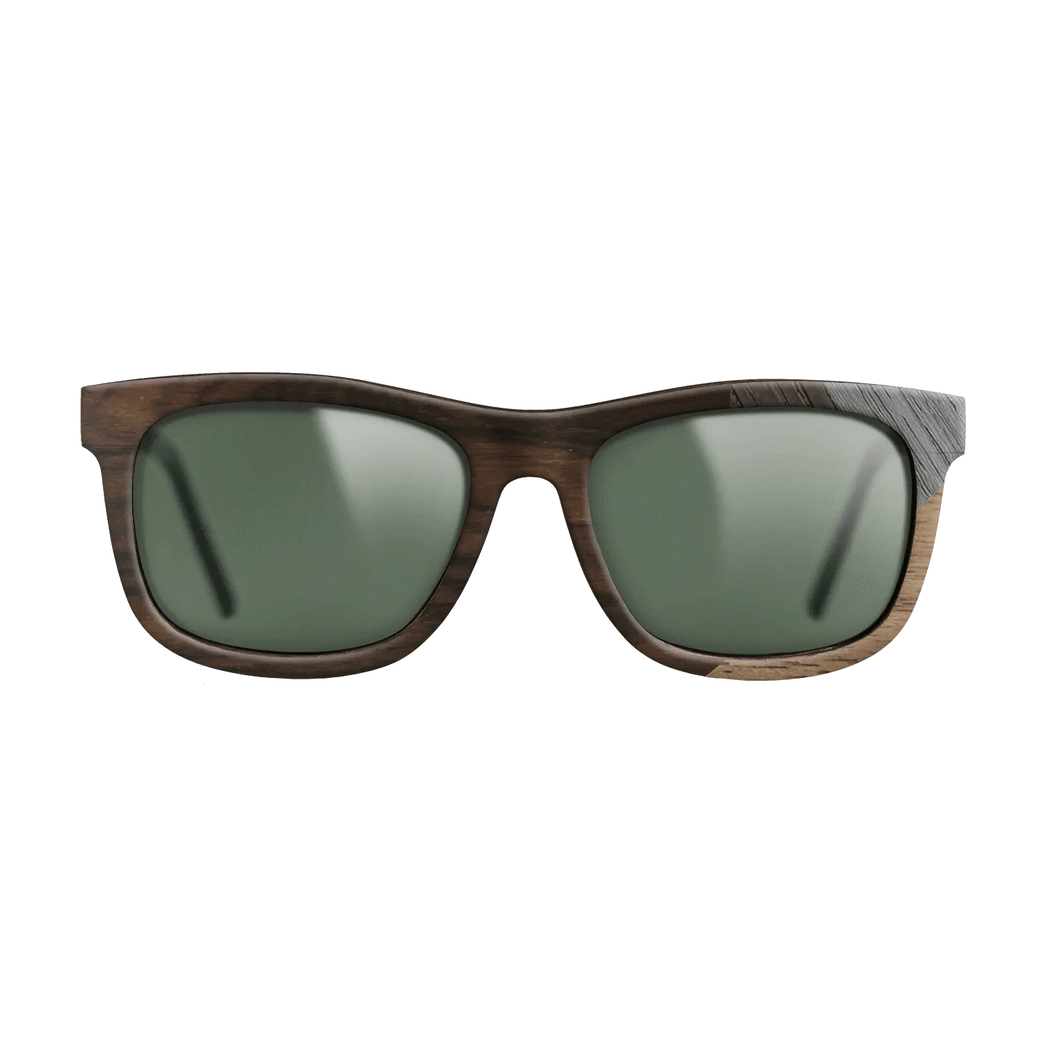 Ziricote Dark Quartered,Walnut: Straight Grain,Fumed Oak,Poplar Dyed: Grey: Mosaic - The Hero - Square - 1883 - SIRIS wood optic