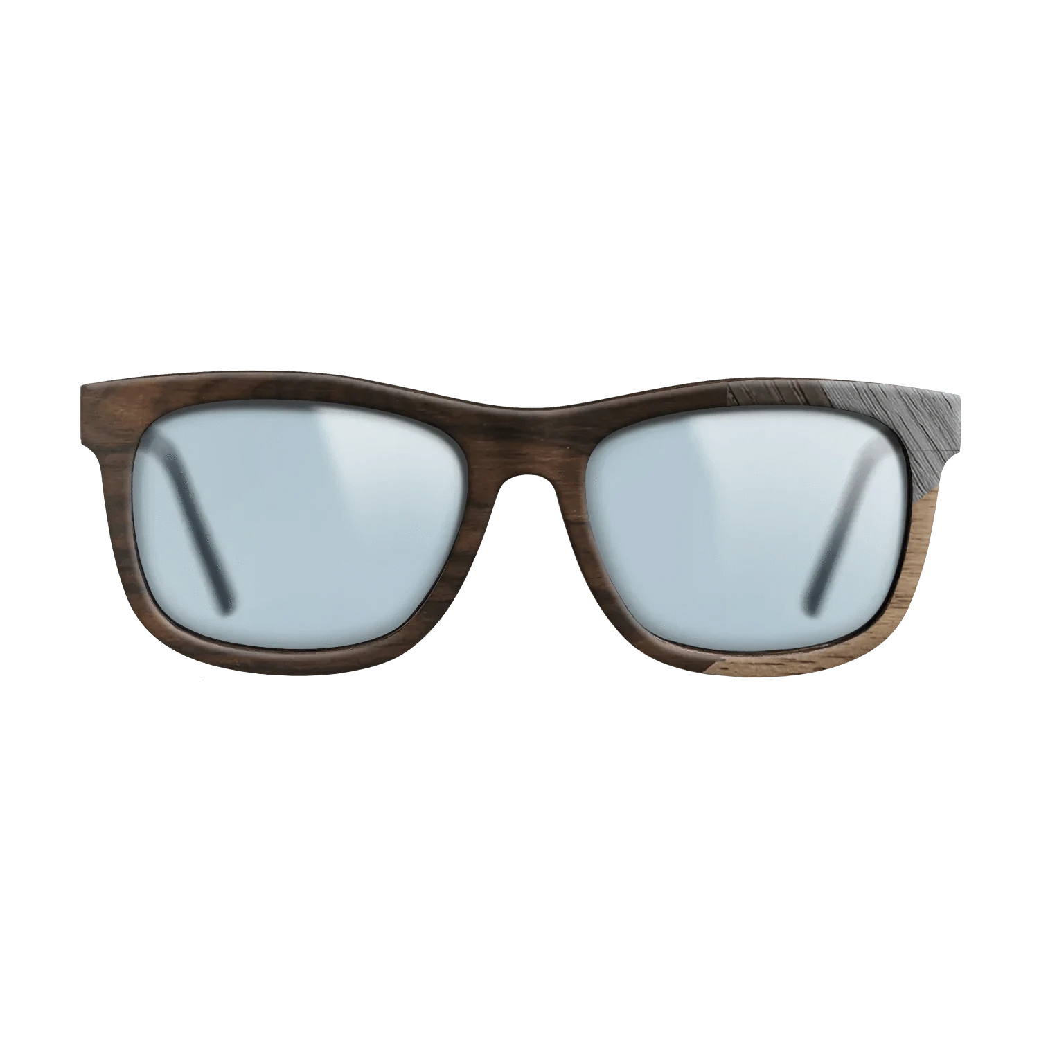 Ziricote Dark Quartered,Walnut: Straight Grain,Fumed Oak,Poplar Dyed: Grey: Mosaic - The Hero - Square - 1883 - SIRIS wood optic