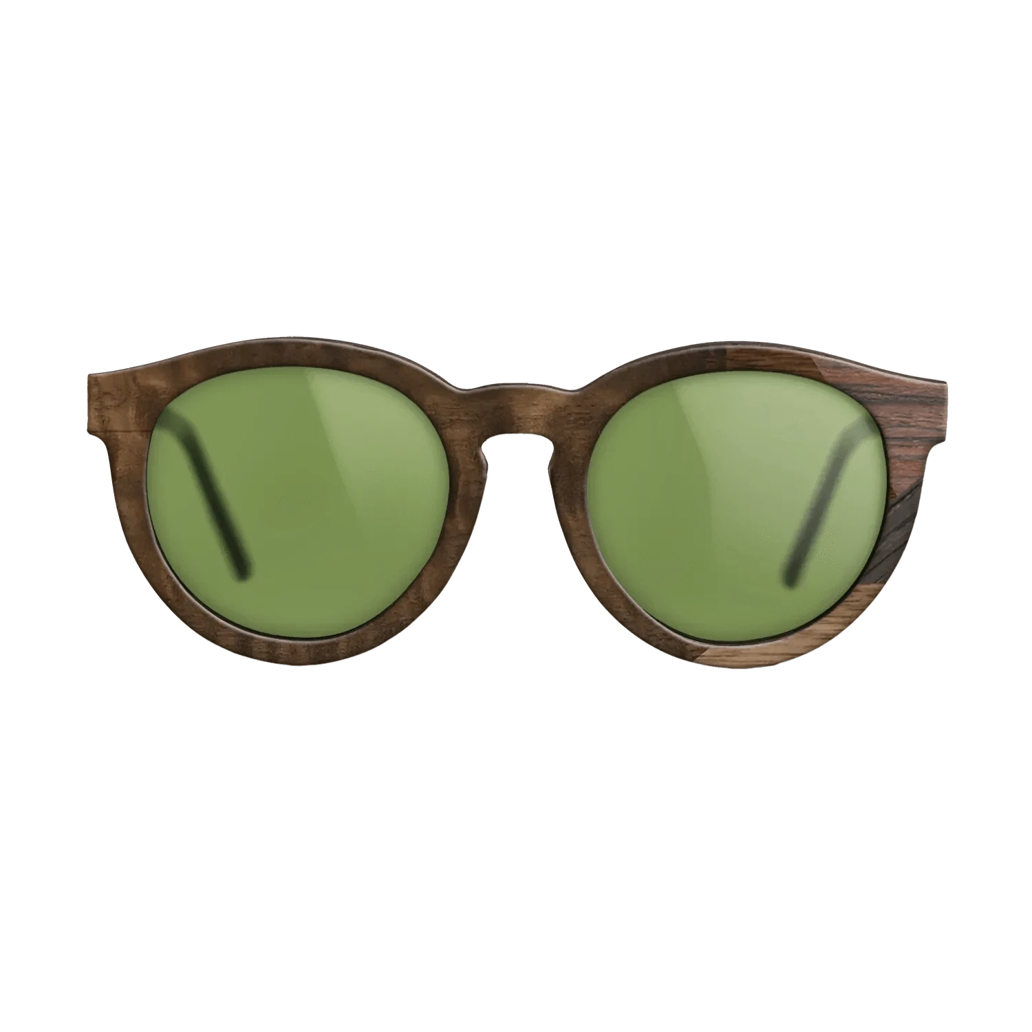 Ziricote Dark Quartered,Walnut: Straight Grain,Rosewood Reconstituted,Fumed Eucalyptus,Fumed Oak,Walnut Claro Dark: Mosaic - The Rebel - Round - 1173 - SIRIS wood optic