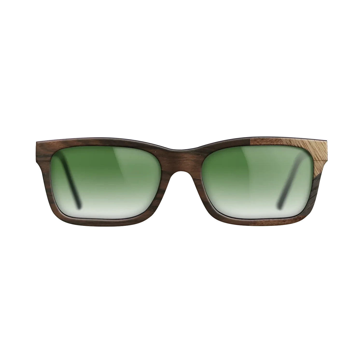 Ziricote Dark Quartered,Walnut: Straight Grain,Santos Rosewood Light,Fumed Oak: Mosaic - The Sage - Rectangle - 1453 - SIRIS wood optic