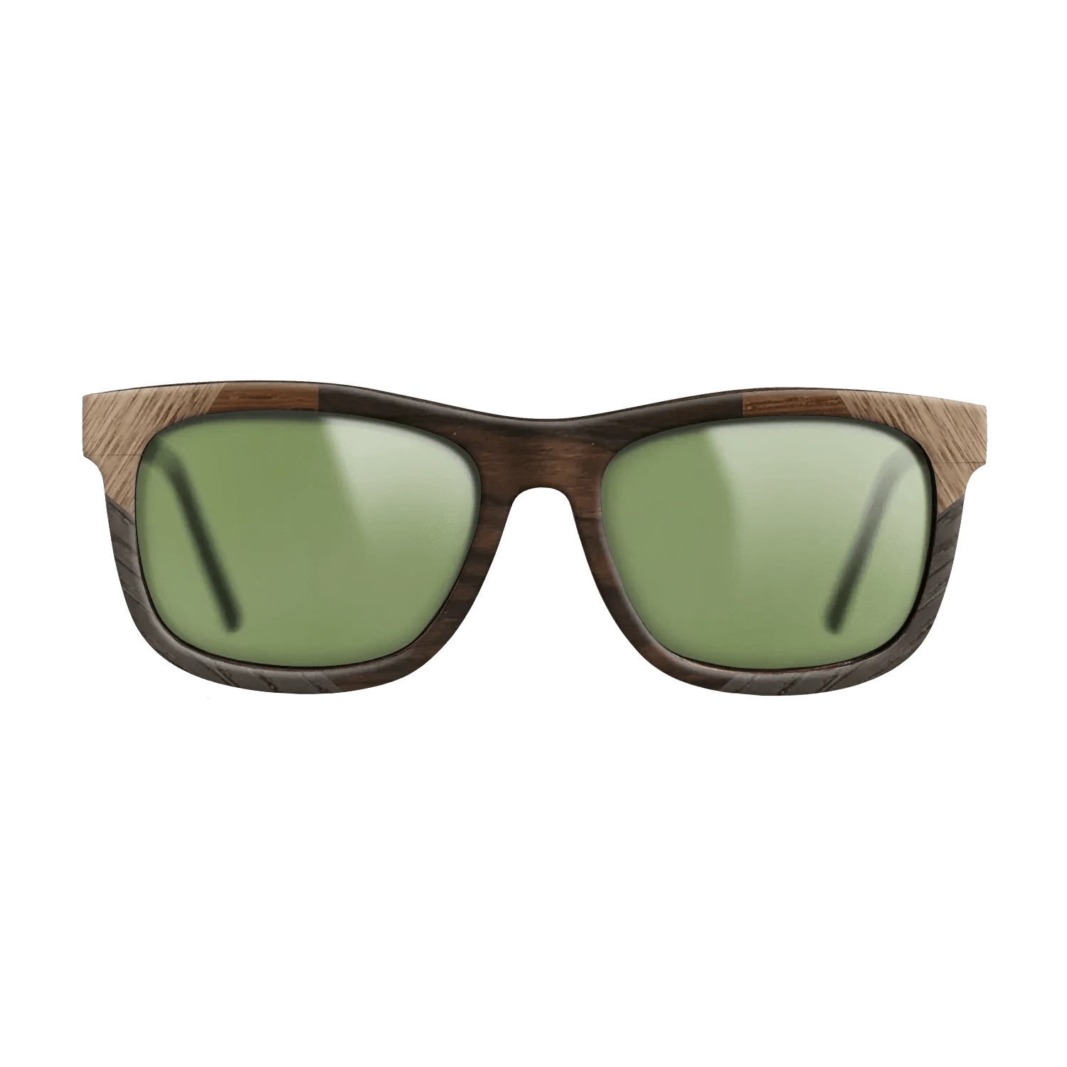 Ziricote Dark Quartered,Walnut: Straight Grain,Wenge,Fumed Oak: Recursive - The Hero - Square - 1619 - SIRIS wood optic