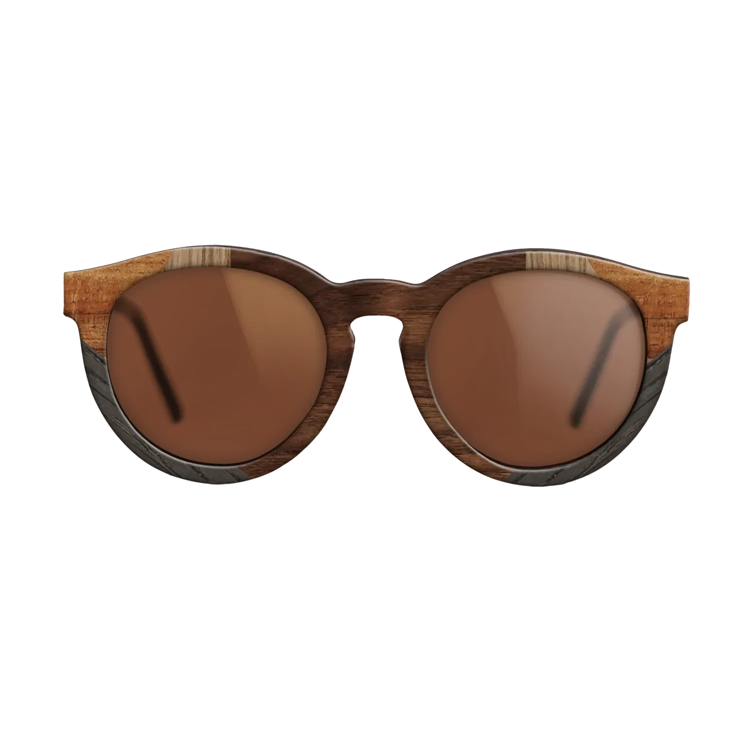 Koa,Walnut: Straight Grain,Walnut Claro Dark,Santos Rosewood Dark,Fumed Oak: Recursive - The Rebel - Round - 1478 - SIRIS wood optic