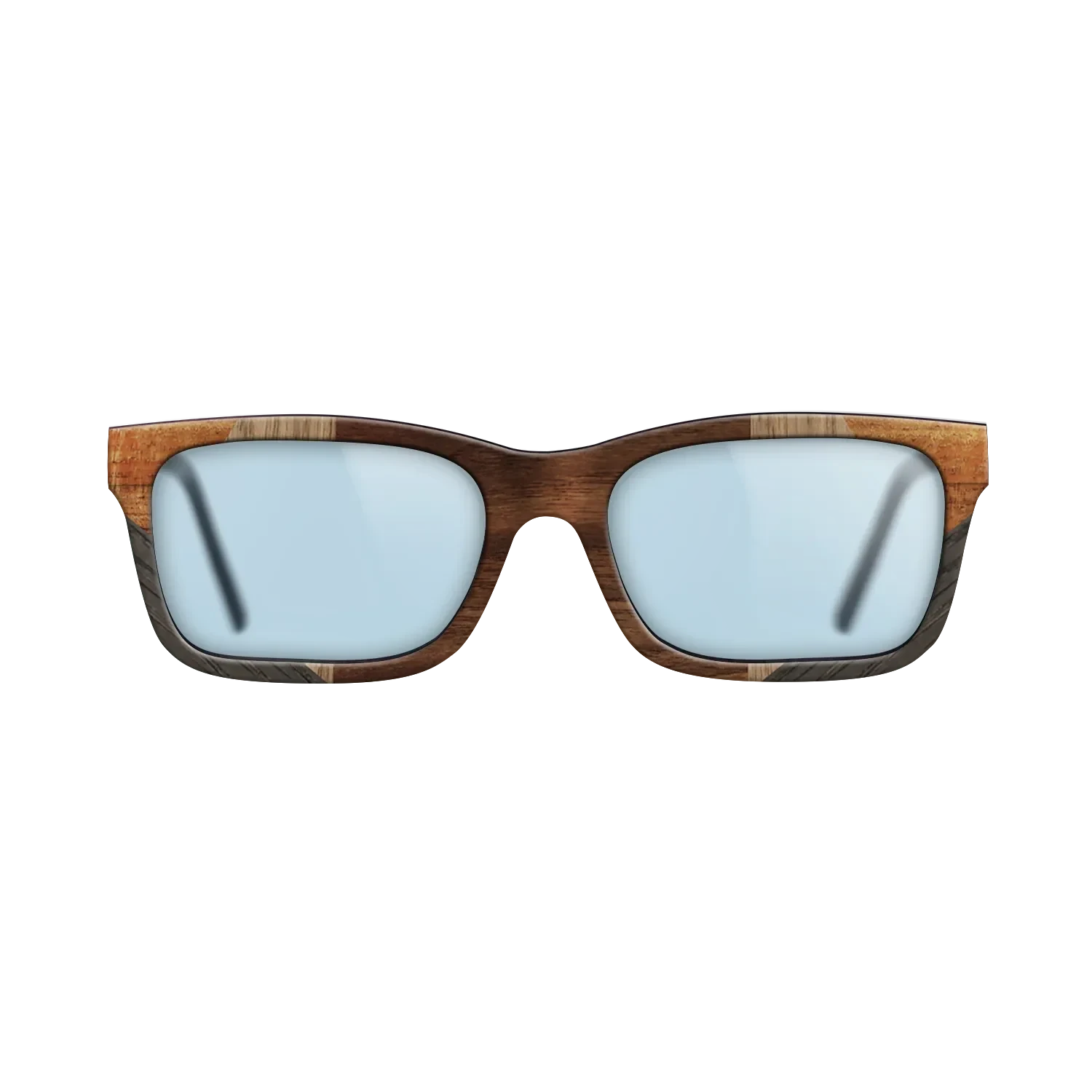 Koa,Walnut: Straight Grain,Walnut Claro Dark,Santos Rosewood Dark,Fumed Oak: Recursive - The Sage - Rectangle - 1478 - SIRIS wood optic
