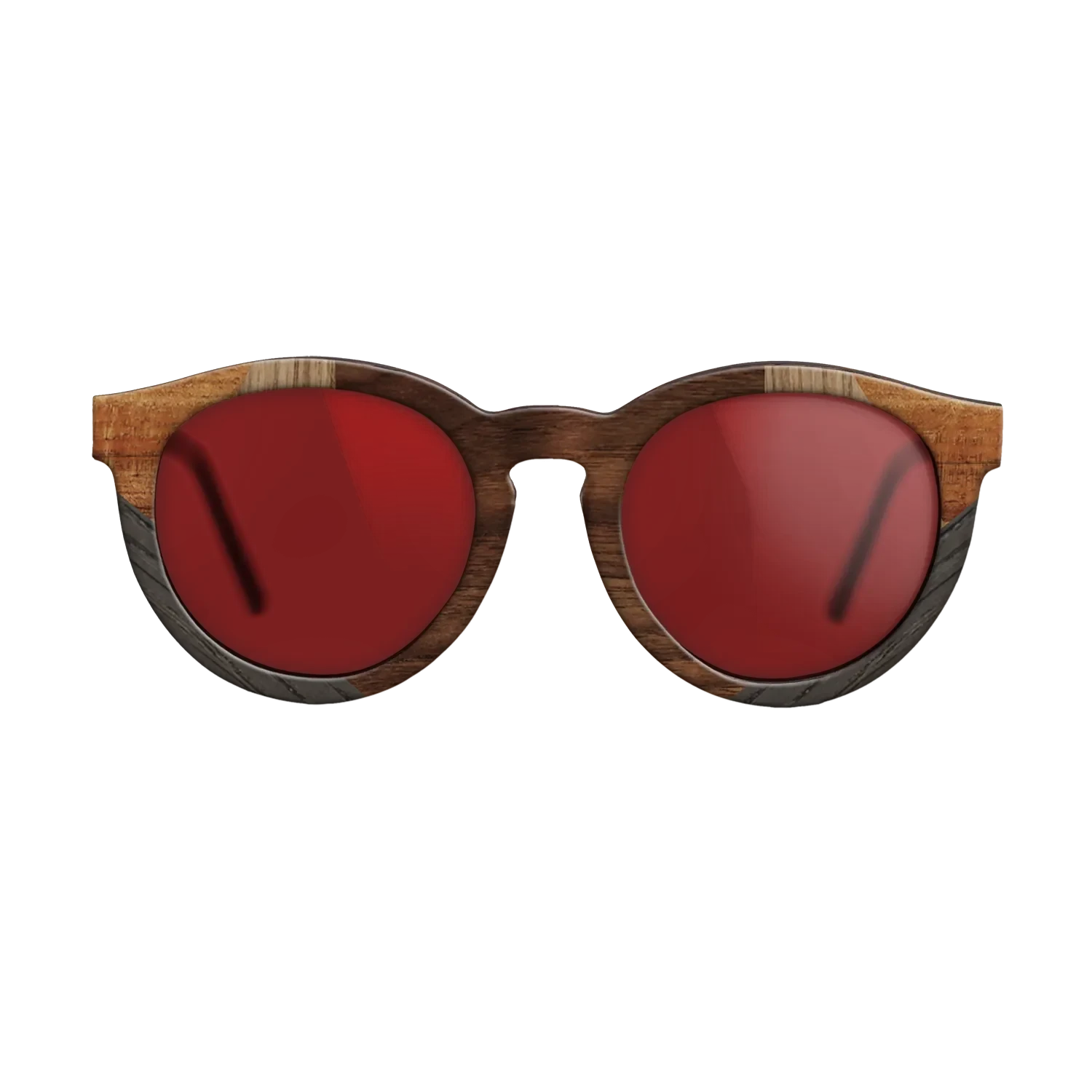 Koa,Walnut: Straight Grain,Walnut Claro Dark,Santos Rosewood Dark,Fumed Oak: Recursive - The Rebel - Round - 1478 - SIRIS wood optic