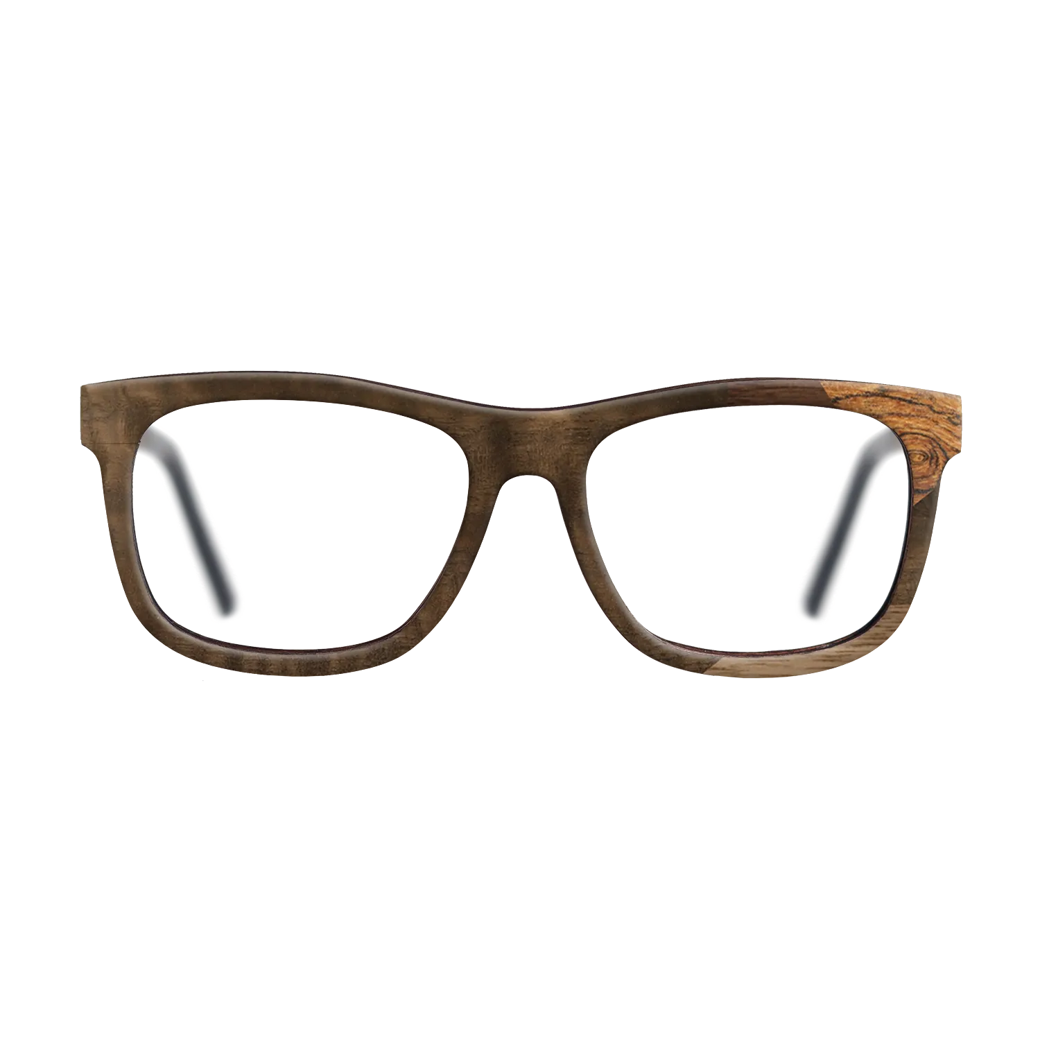 Fumed Eucalyptus,Bocote,Walnut Claro Light,Ziricote Dark Quartered: Mosaic - The Hero - Square - 1764 - SIRIS wood optic