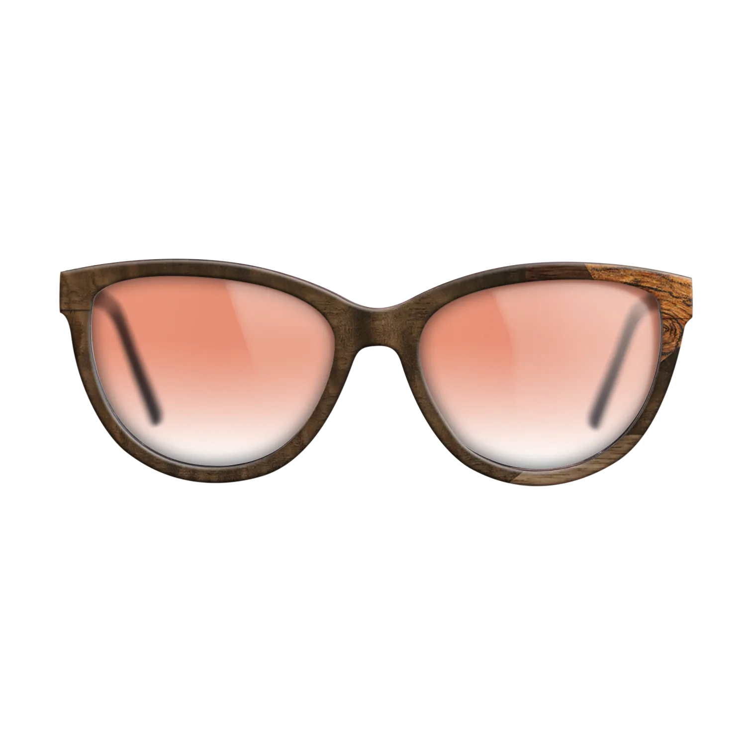 Fumed Eucalyptus,Bocote,Walnut Claro Light,Ziricote Dark Quartered: Mosaic - The Maiden - Cat - 1764 - SIRIS wood optic