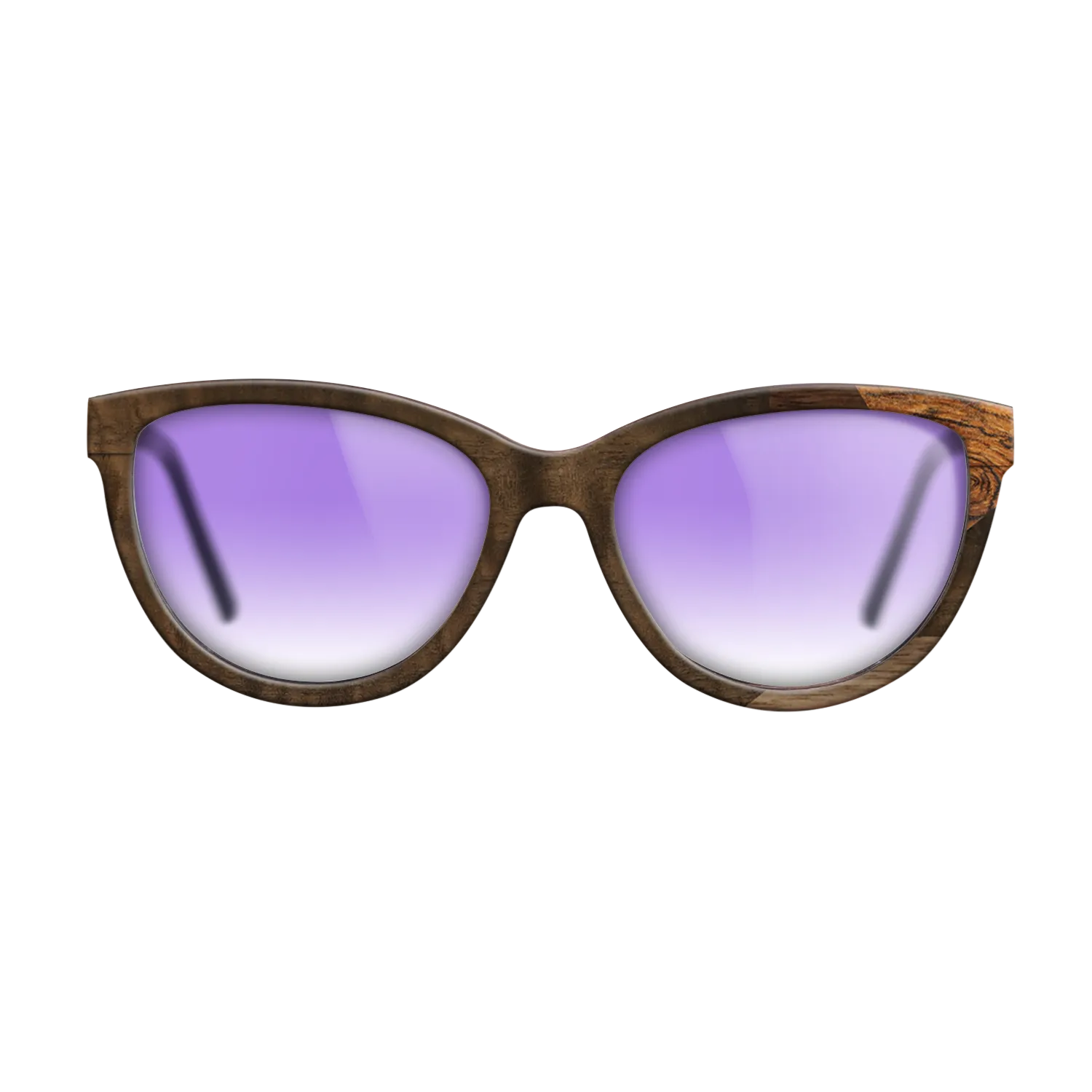 Fumed Eucalyptus,Bocote,Walnut Claro Light,Ziricote Dark Quartered: Mosaic - The Maiden - Cat - 1764 - SIRIS wood optic