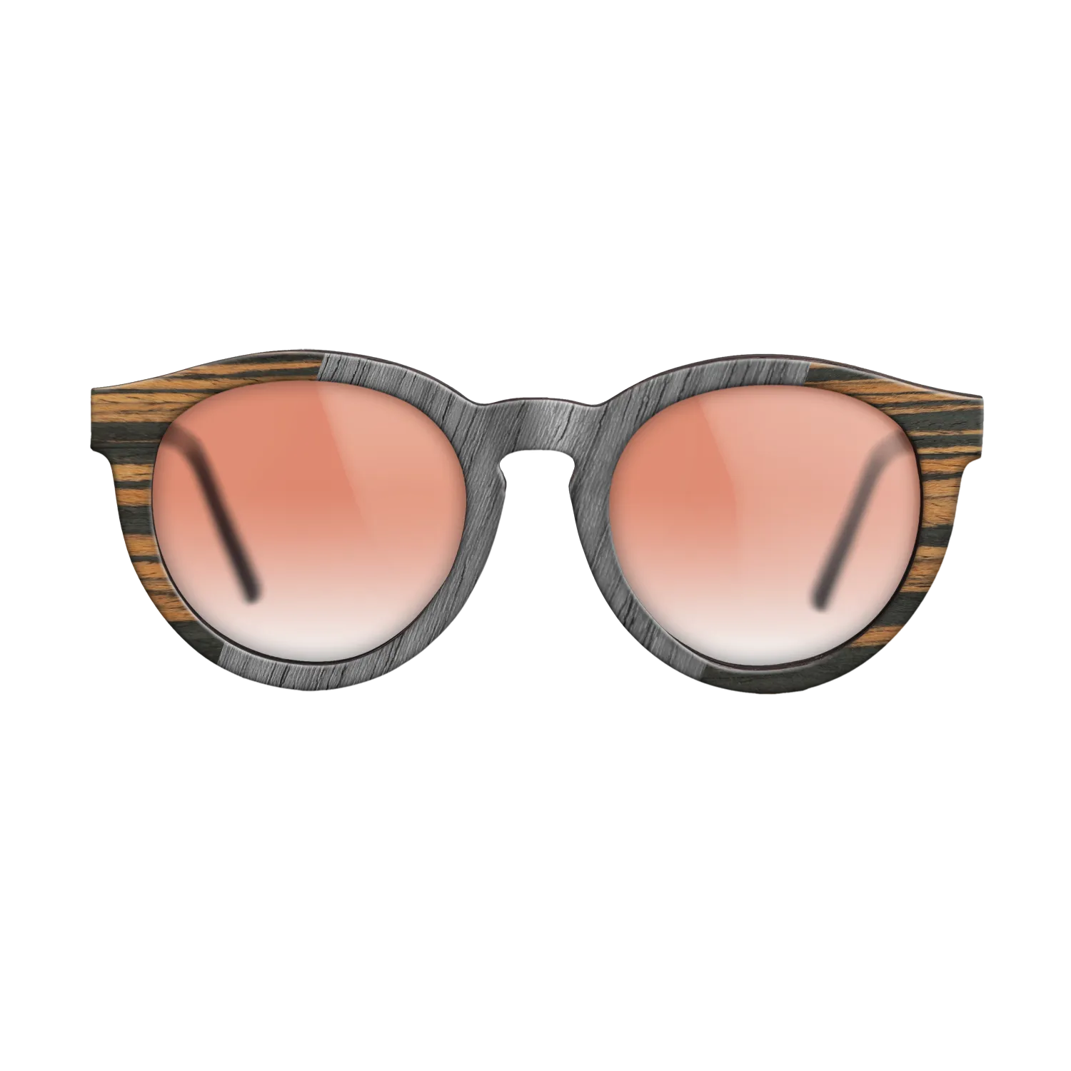 Fumed Eucalyptus,Italian Ebony,Poplar Dyed: Grey: Patch - The Rebel - Round - 946 - SIRIS wood optic