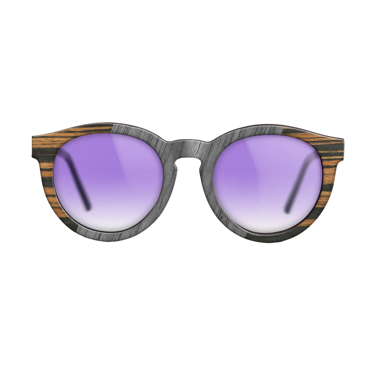 Fumed Eucalyptus,Italian Ebony,Poplar Dyed: Grey: Patch - The Rebel - Round - 946 - SIRIS wood optic