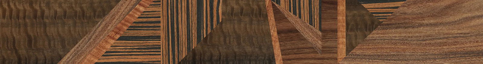 Fumed Eucalyptus,Koa,Italian Ebony,Santos Rosewood Light: Fractal - The Maiden - Cat - 1263 - SIRIS wood optic