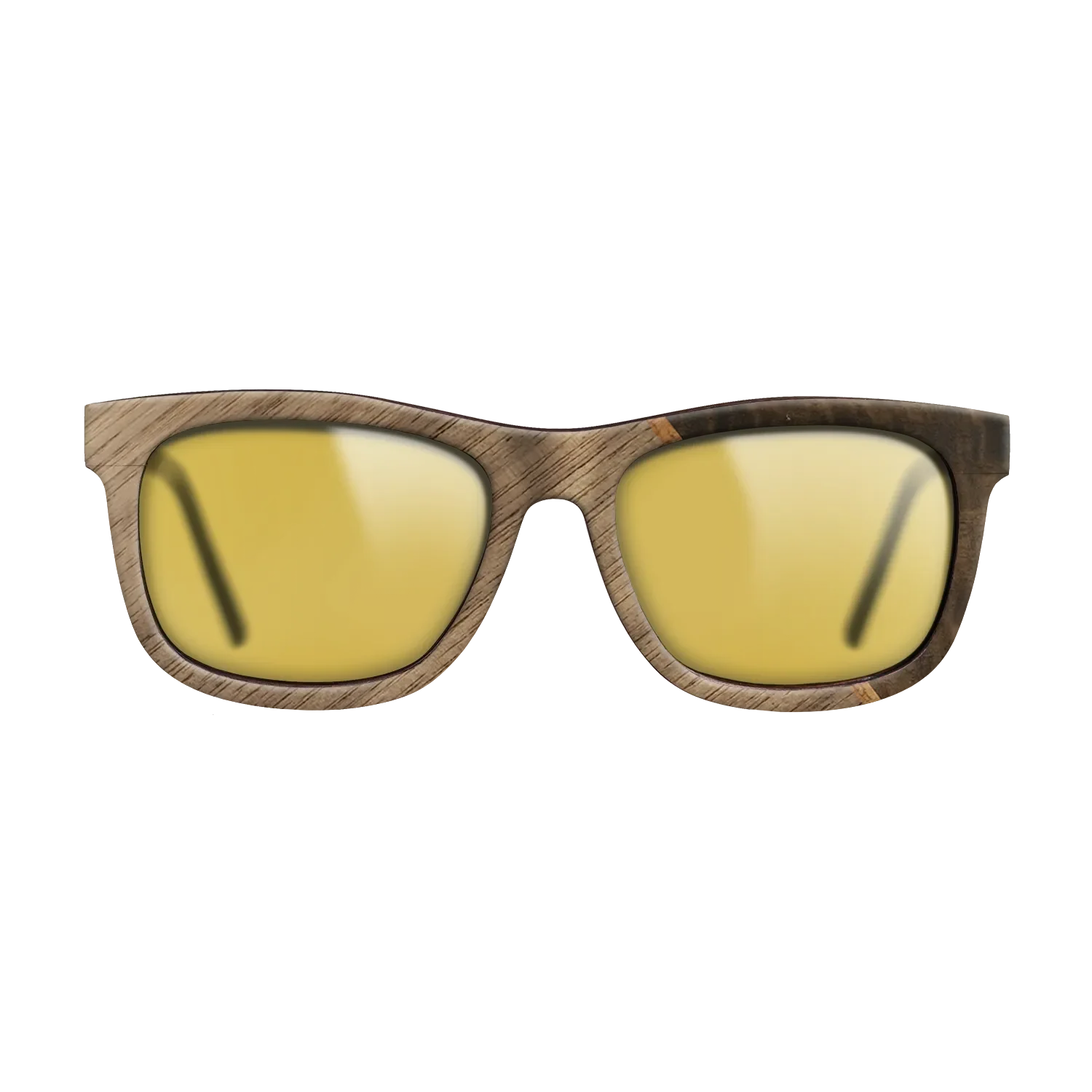 Fumed Eucalyptus,Koa,Walnut: Straight Grain: Angle Cut - The Hero - Square - 1802 - SIRIS wood optic