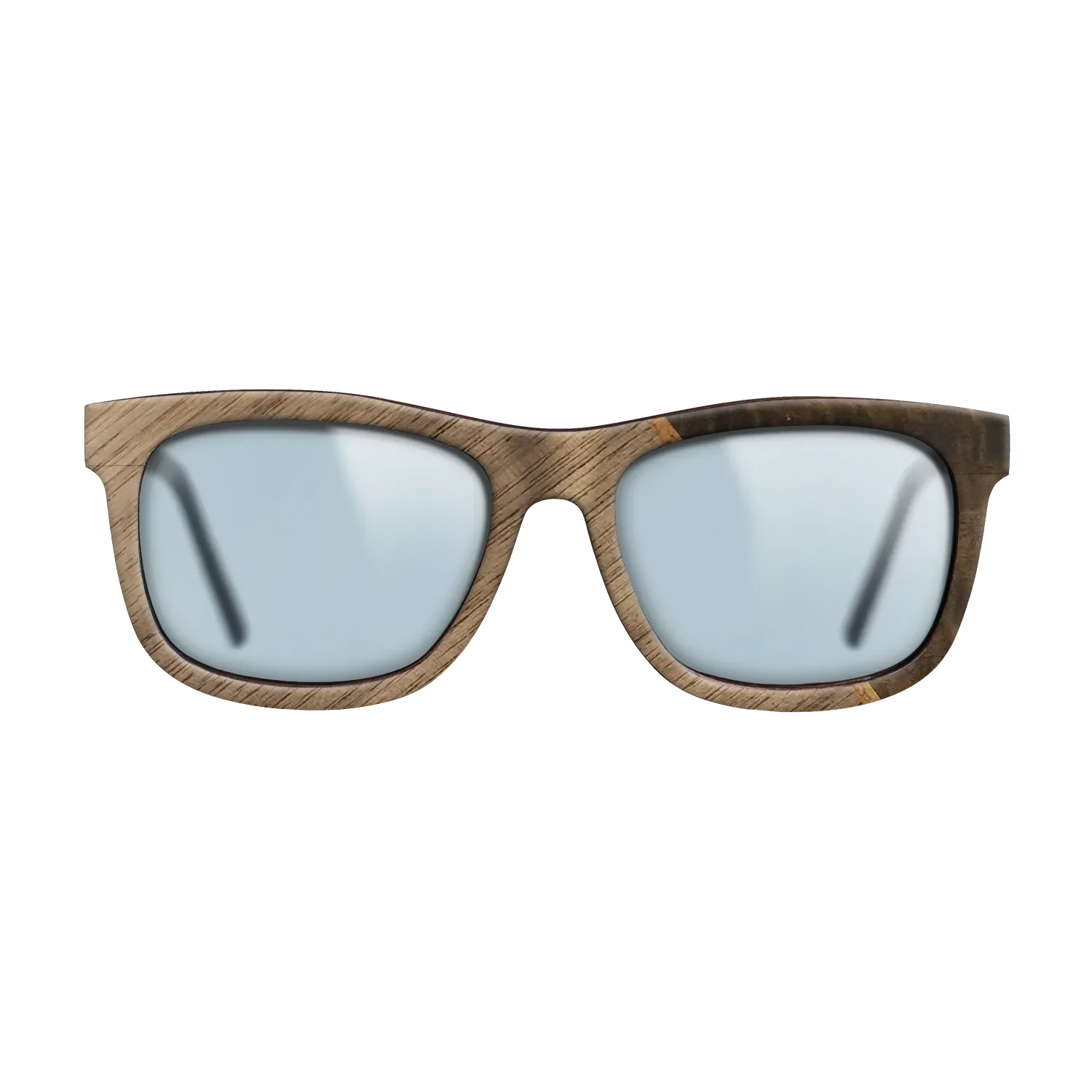 Fumed Eucalyptus,Koa,Walnut: Straight Grain: Angle Cut - The Hero - Square - 1802 - SIRIS wood optic