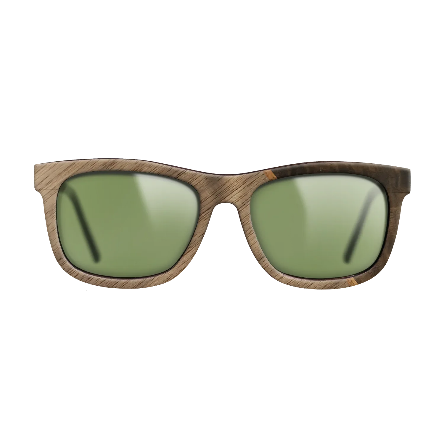 Fumed Eucalyptus,Koa,Walnut: Straight Grain: Angle Cut - The Hero - Square - 1802 - SIRIS wood optic