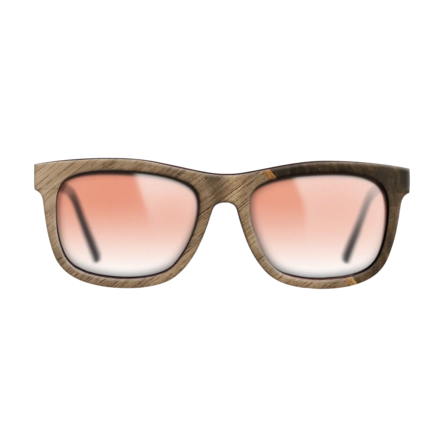 Fumed Eucalyptus,Koa,Walnut: Straight Grain: Angle Cut - The Hero - Square - 1802 - SIRIS wood optic