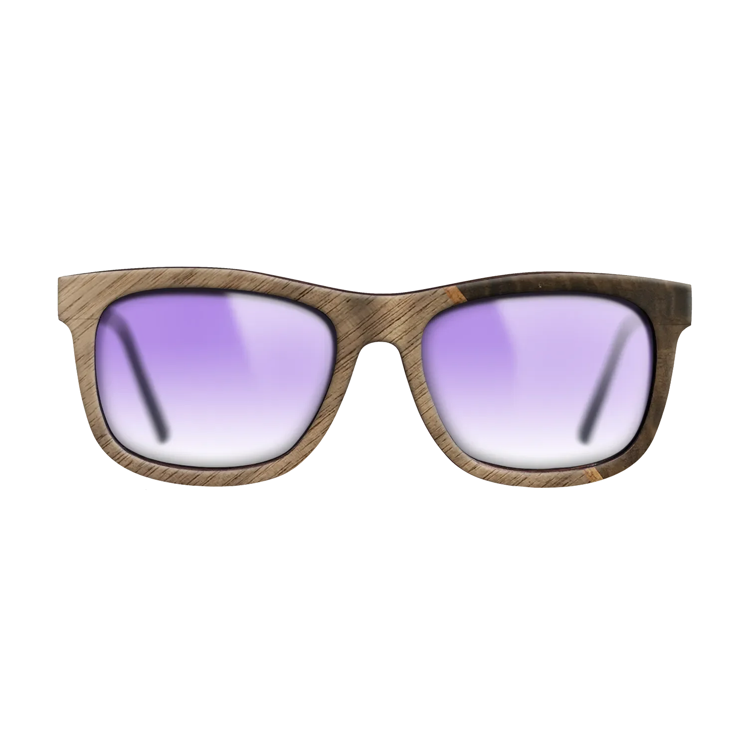 Fumed Eucalyptus,Koa,Walnut: Straight Grain: Angle Cut - The Hero - Square - 1802 - SIRIS wood optic