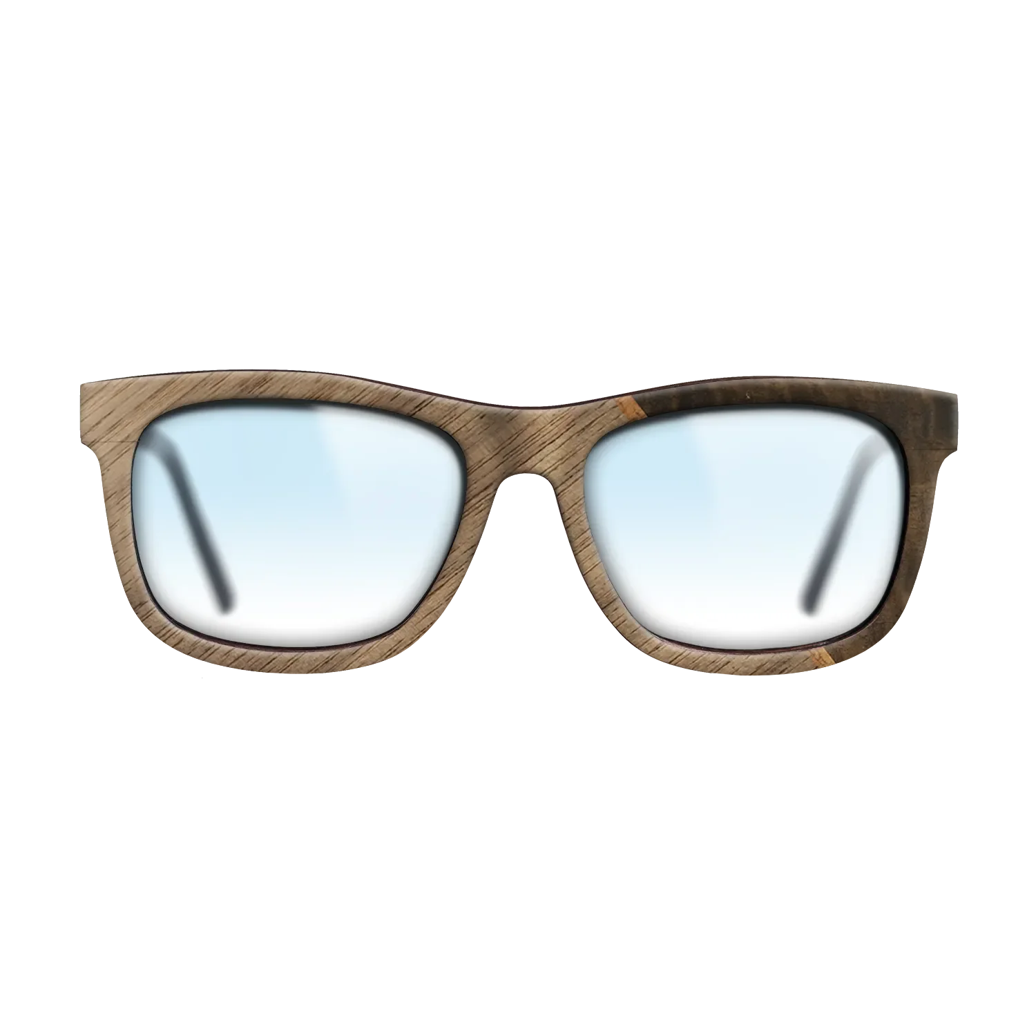 Fumed Eucalyptus,Koa,Walnut: Straight Grain: Angle Cut - The Hero - Square - 1802 - SIRIS wood optic