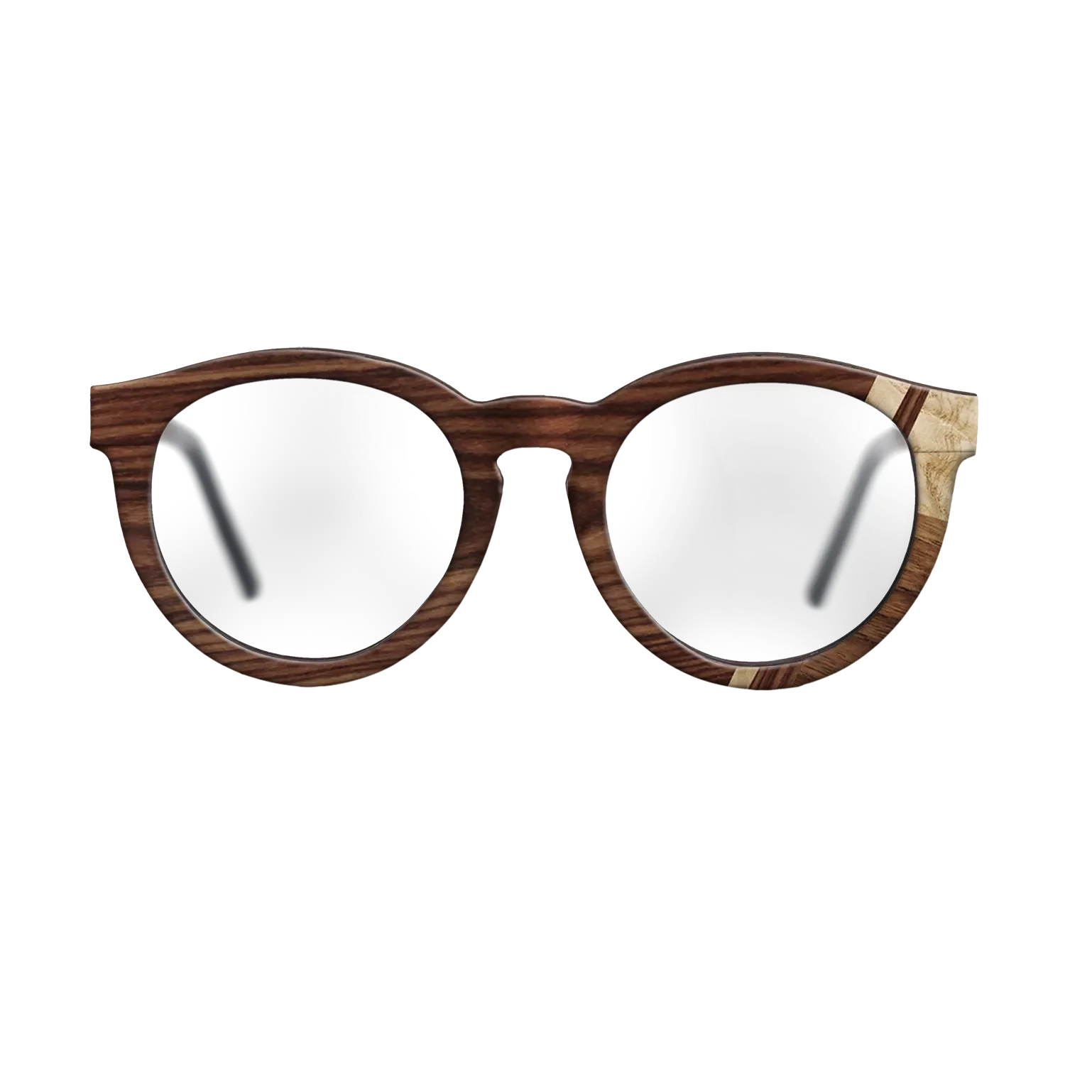 Fumed Eucalyptus,Olive Burl,Kingwood: Mosaic - The Rebel - Round - 1624 - SIRIS wood optic