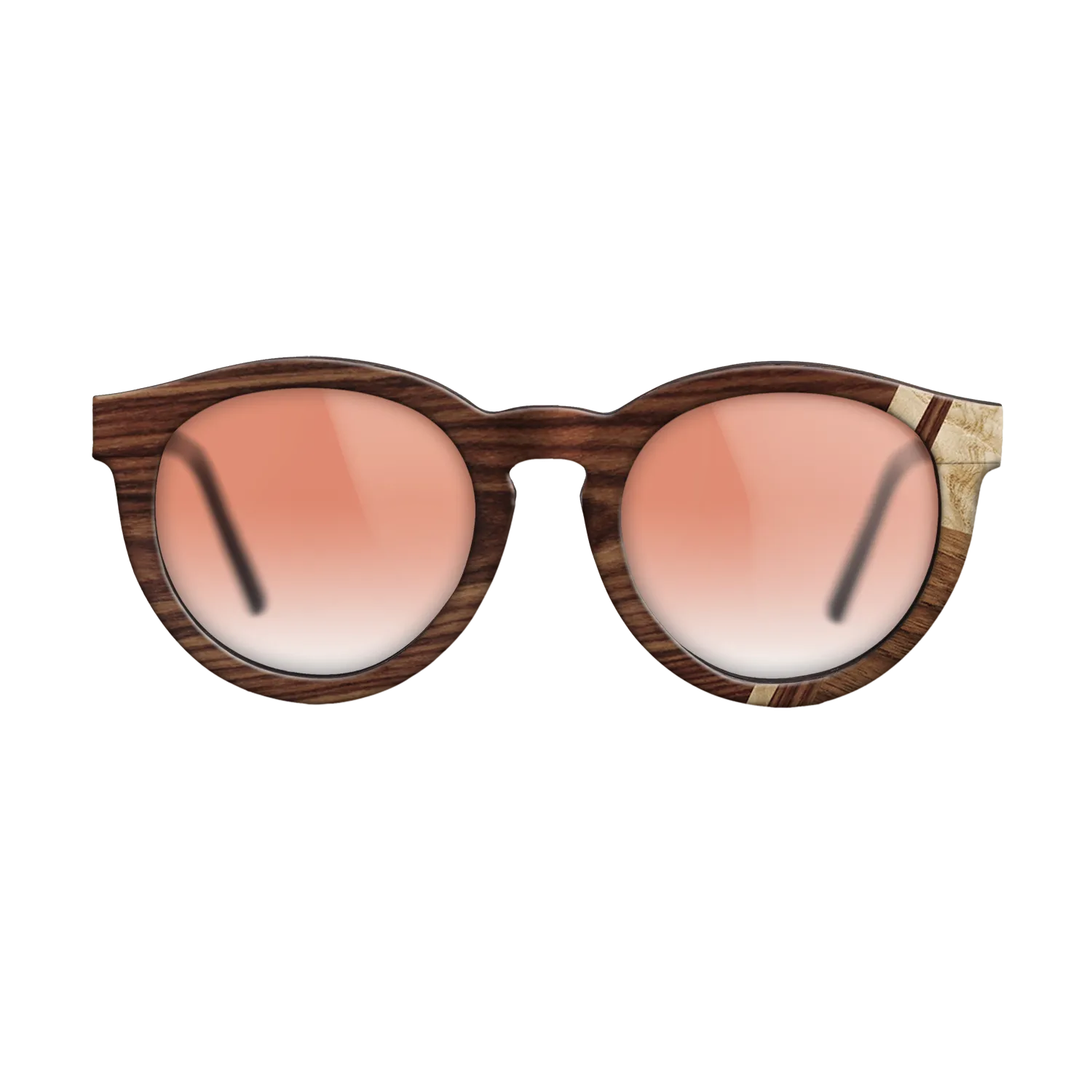 Fumed Eucalyptus,Olive Burl,Kingwood: Mosaic - The Rebel - Round - 1624 - SIRIS wood optic