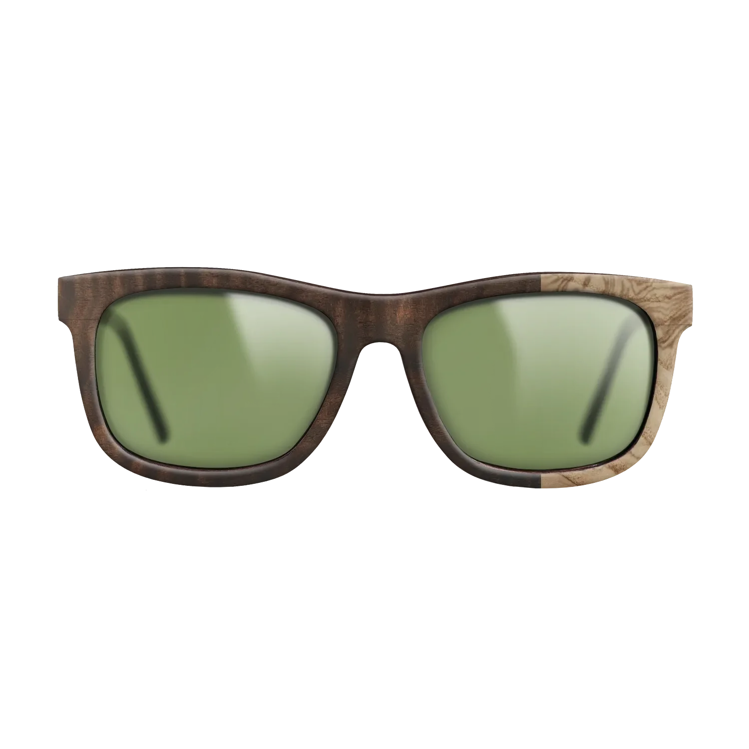 Fumed Eucalyptus,Olive Burl: Splice - The Hero - Square - SIRIS wood optic