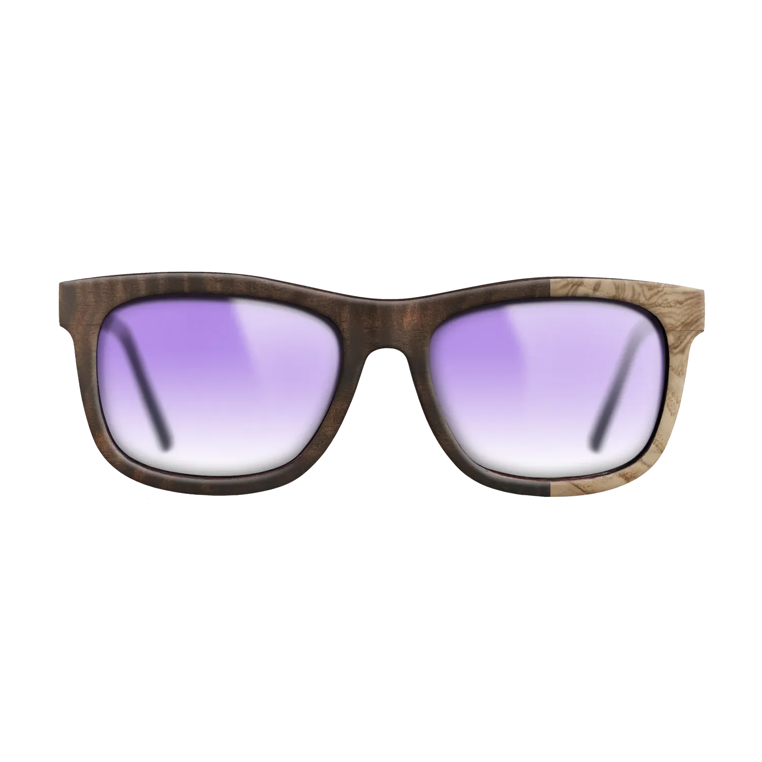 Fumed Eucalyptus,Olive Burl: Splice - The Hero - Square - SIRIS wood optic