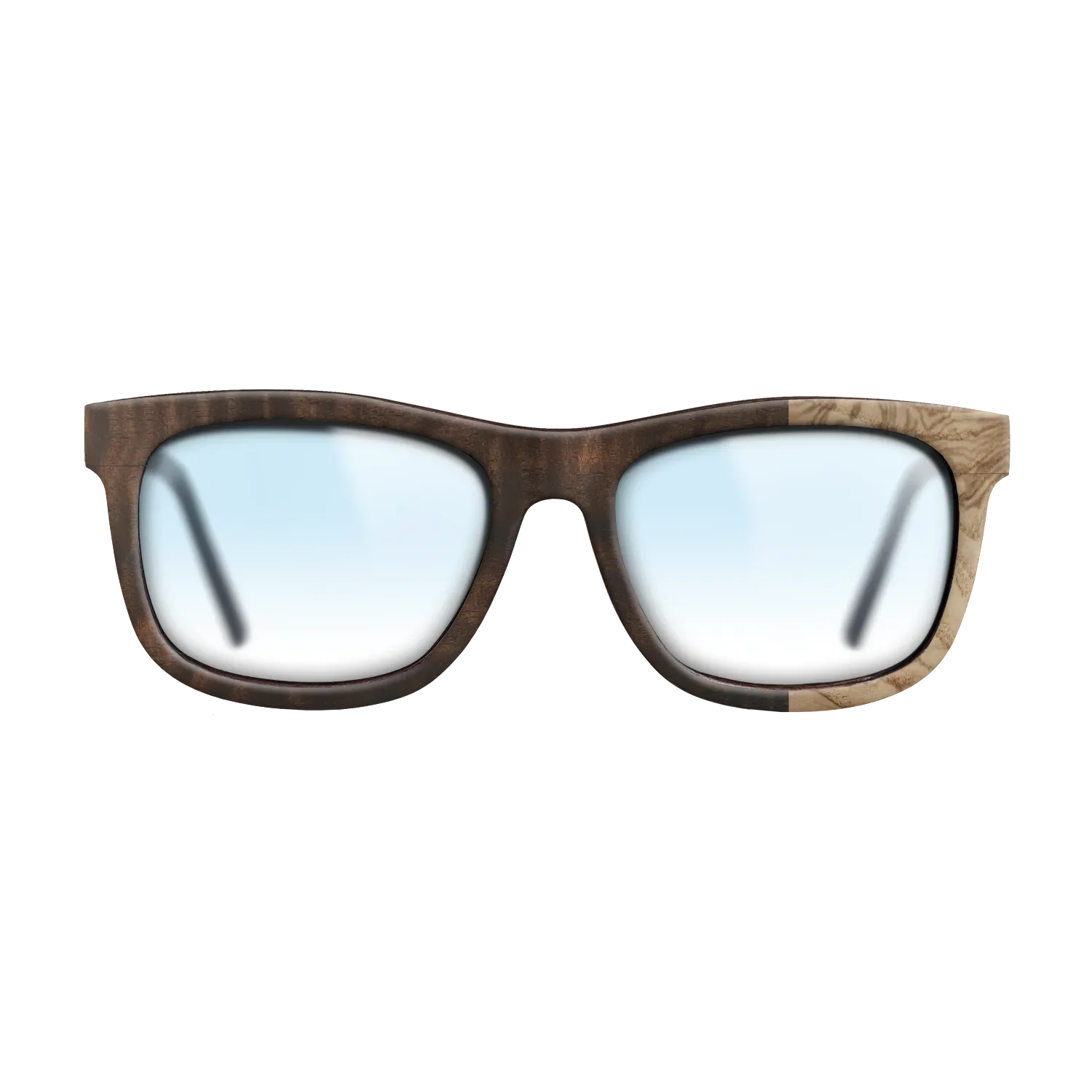 Fumed Eucalyptus,Olive Burl: Splice - The Hero - Square - SIRIS wood optic