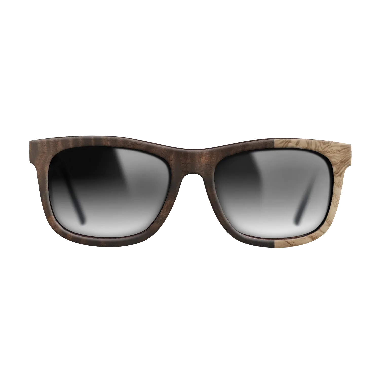 Fumed Eucalyptus,Olive Burl: Splice - The Hero - Square - SIRIS wood optic