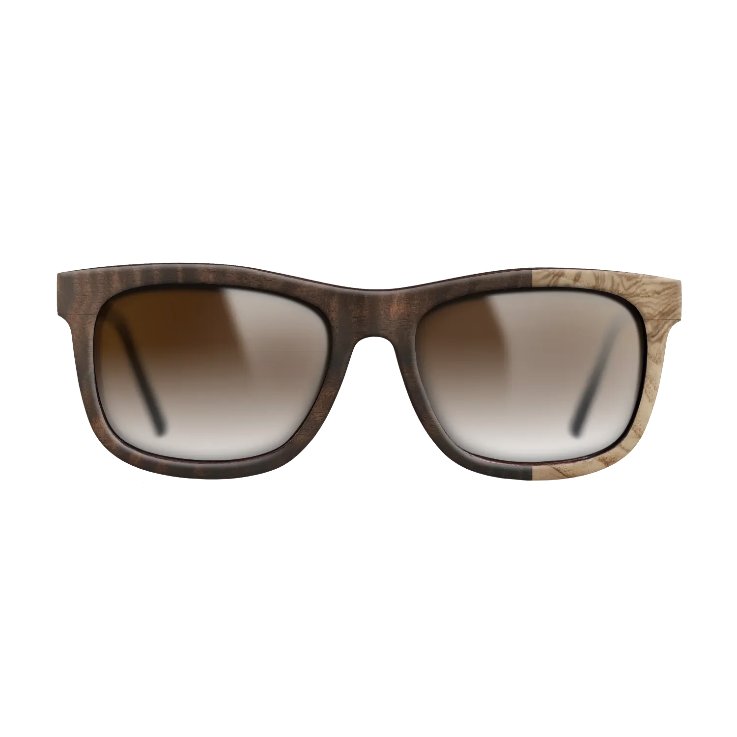 Fumed Eucalyptus,Olive Burl: Splice - The Hero - Square - SIRIS wood optic