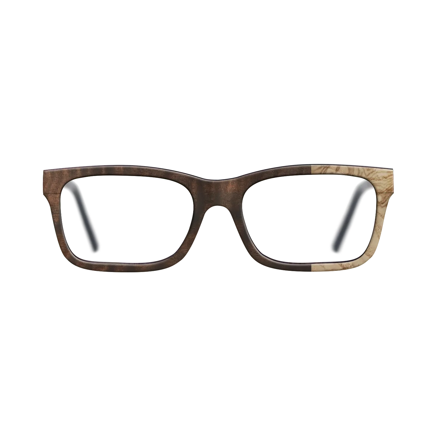 Fumed Eucalyptus,Olive Burl: Splice - The Sage - Rectangle - SIRIS wood optic