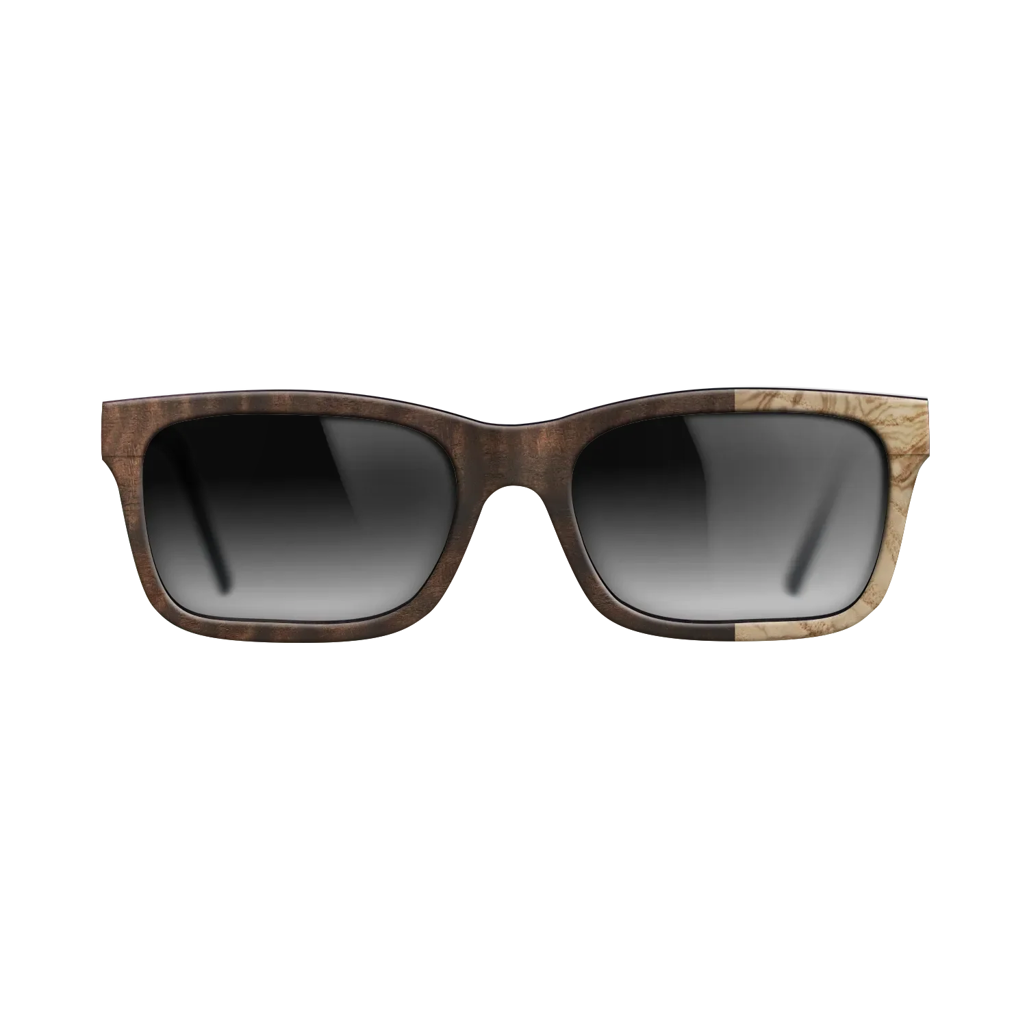 Fumed Eucalyptus,Olive Burl: Splice - The Sage - Rectangle - SIRIS wood optic