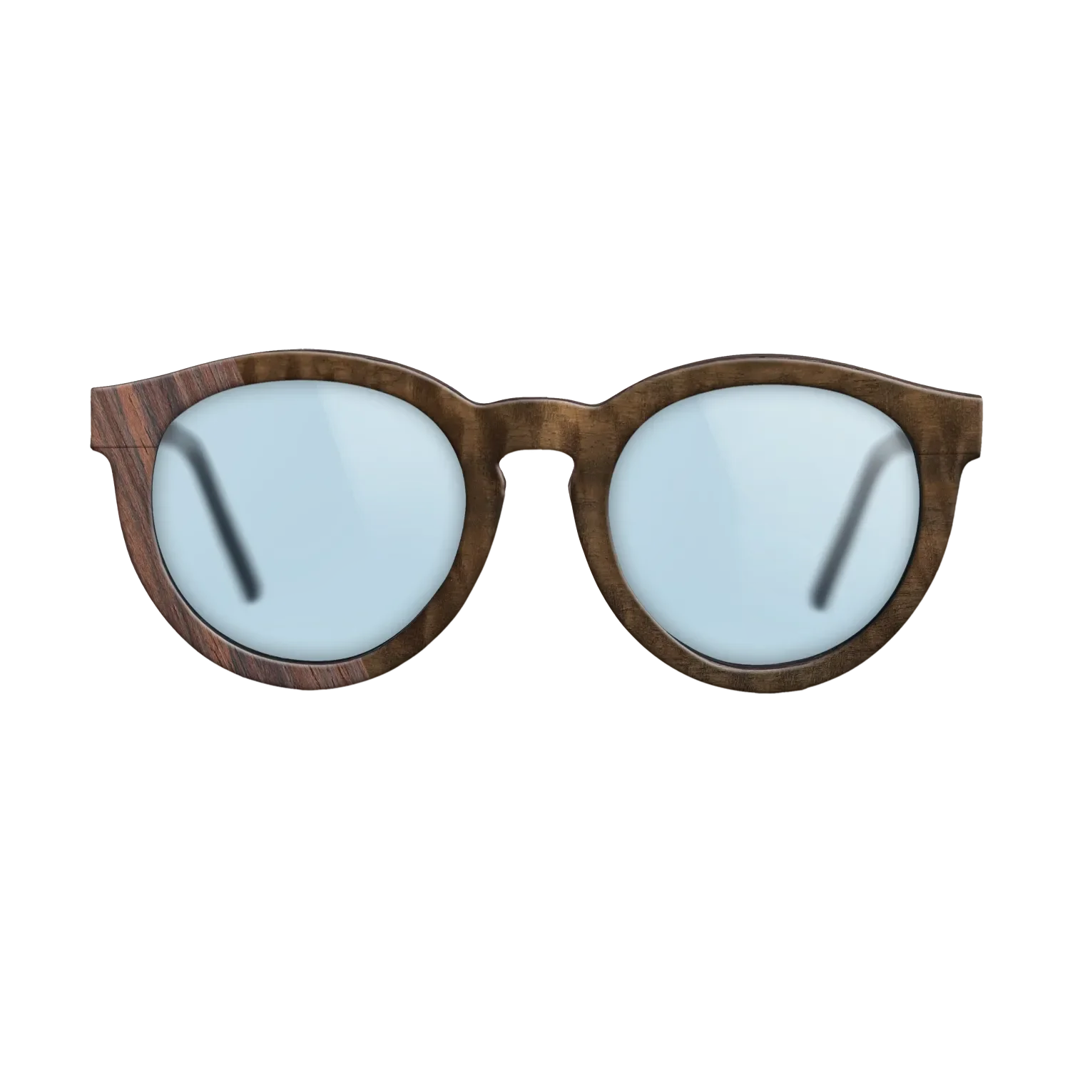 Fumed Eucalyptus,Rosewood Reconstituted: Bauhaus - The Rebel - Round - SIRIS wood optic