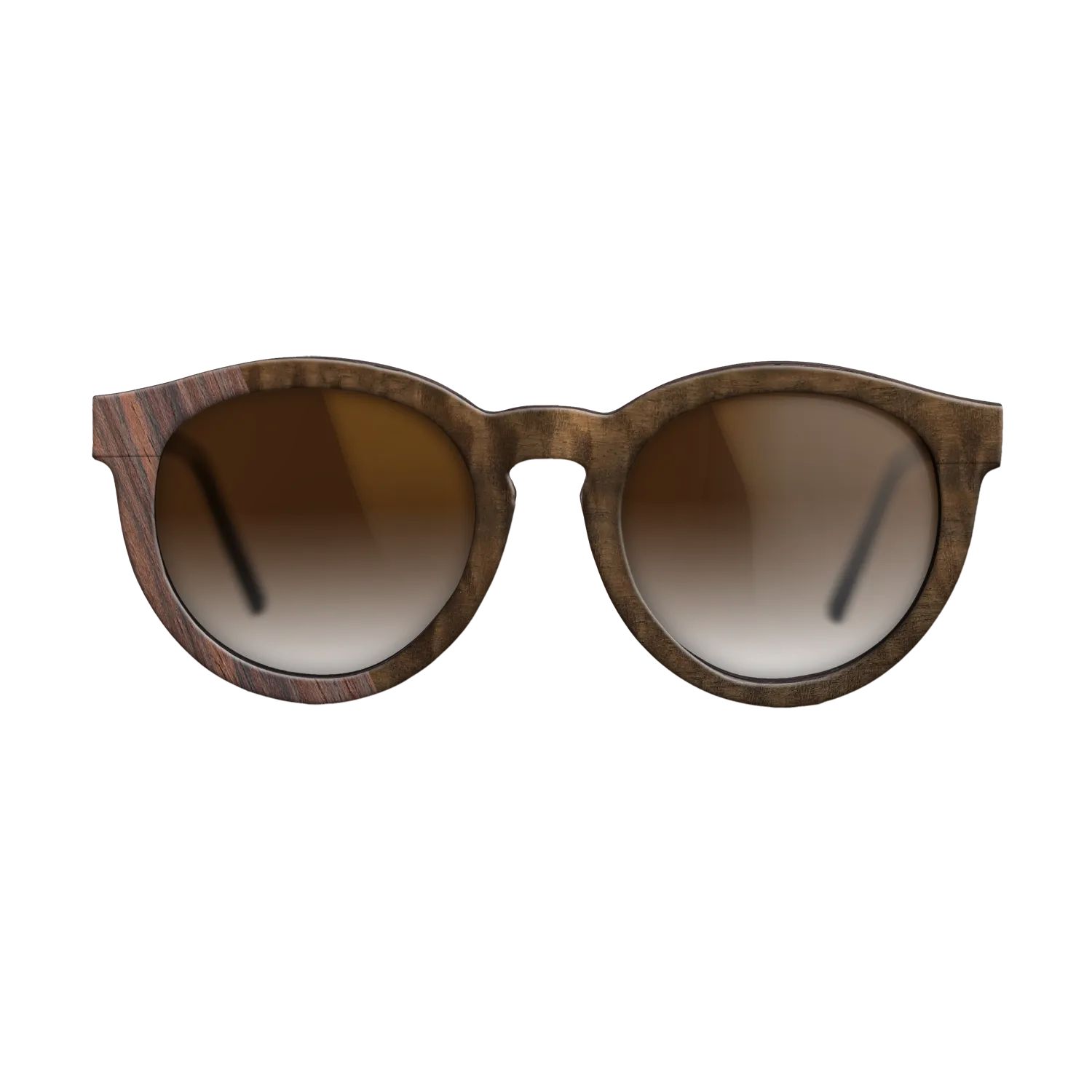 Fumed Eucalyptus,Rosewood Reconstituted: Bauhaus - The Rebel - Round - SIRIS wood optic