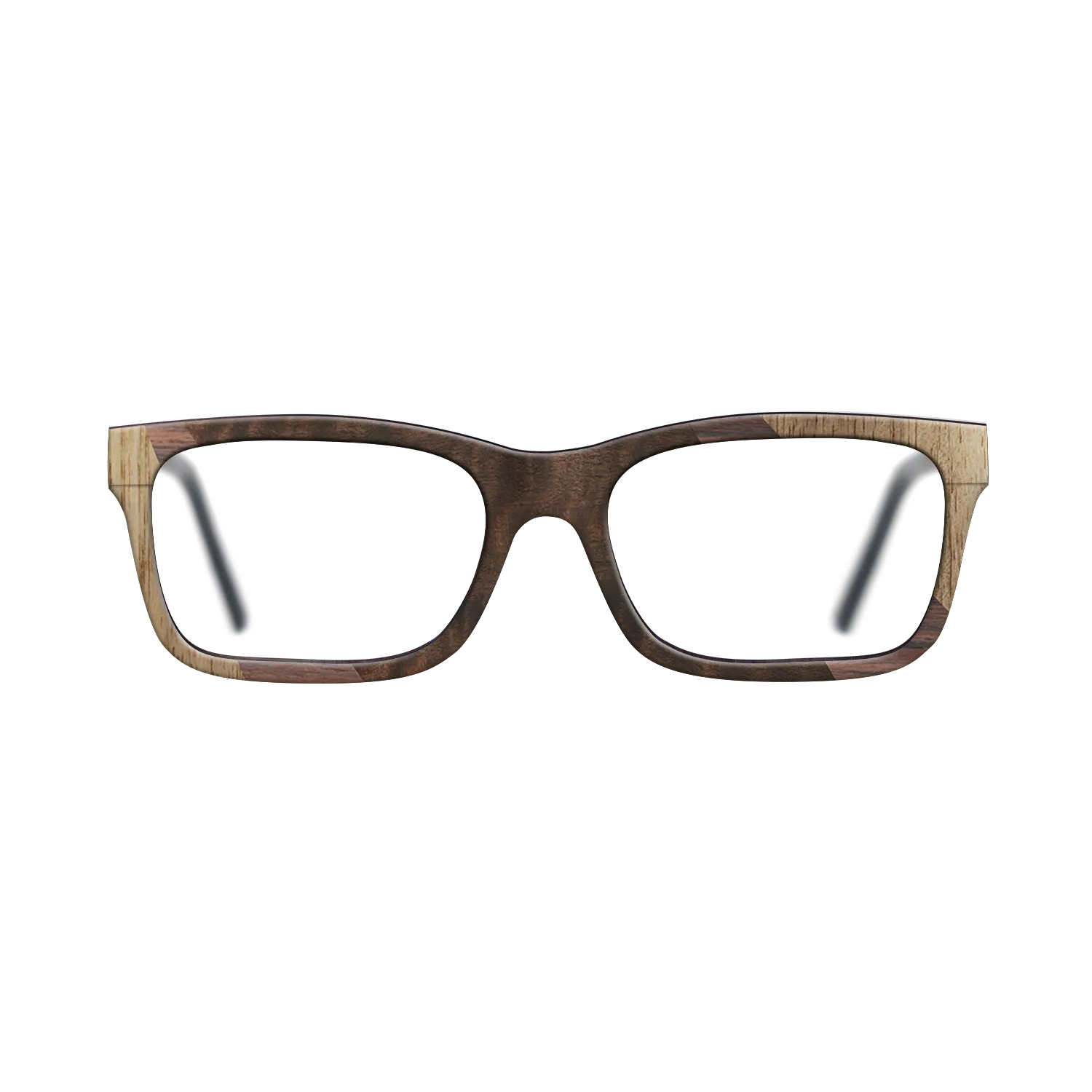 Fumed Eucalyptus,Rosewood Reconstituted,Fumed Oak,Walnut: Straight Grain: Fractal - The Sage - Rectangle - 1248 - SIRIS wood optic