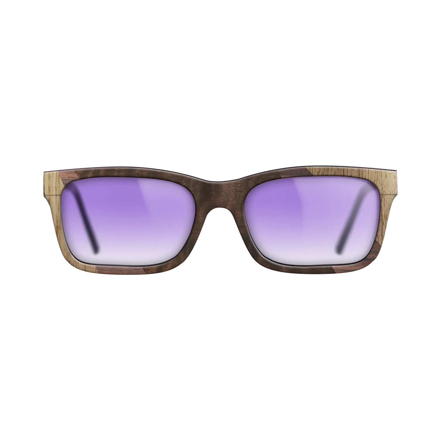 Fumed Eucalyptus,Rosewood Reconstituted,Fumed Oak,Walnut: Straight Grain: Fractal - The Sage - Rectangle - 1248 - SIRIS wood optic